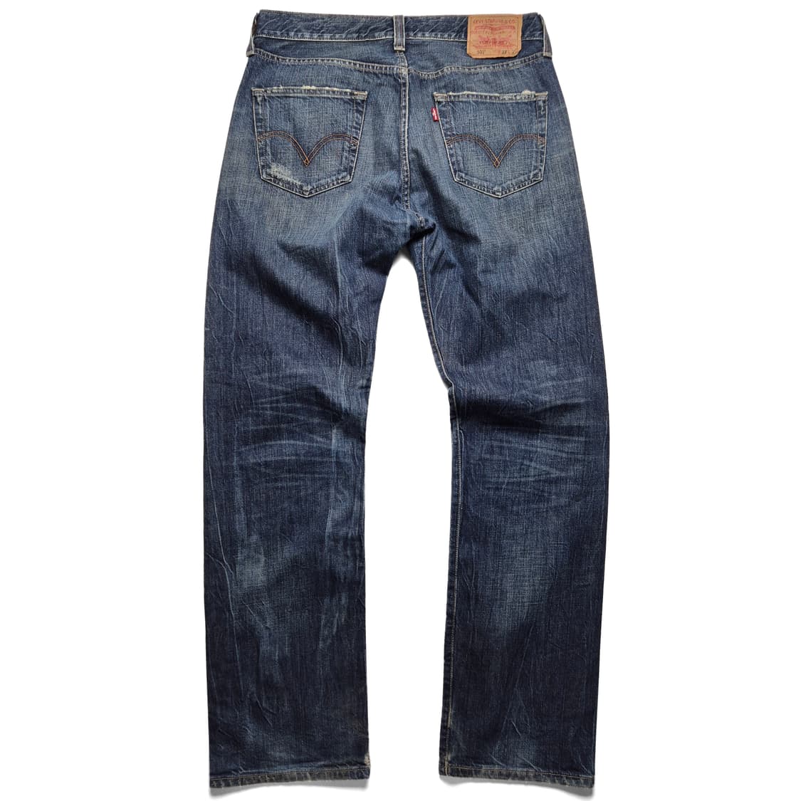 [33x32] 리바이스 501 워시드 데님팬츠 상품이미지5