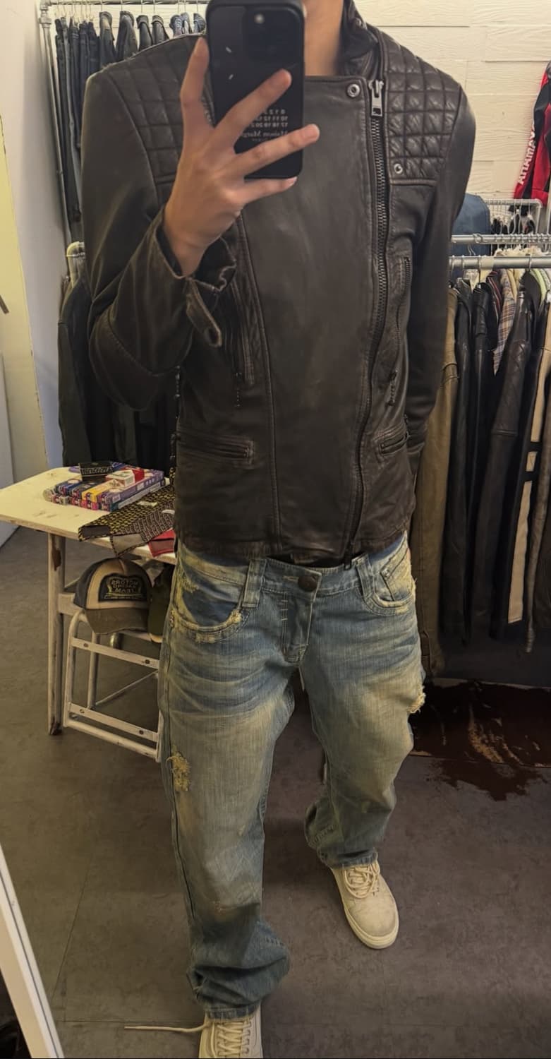 워싱 미띤 바지 상품이미지1