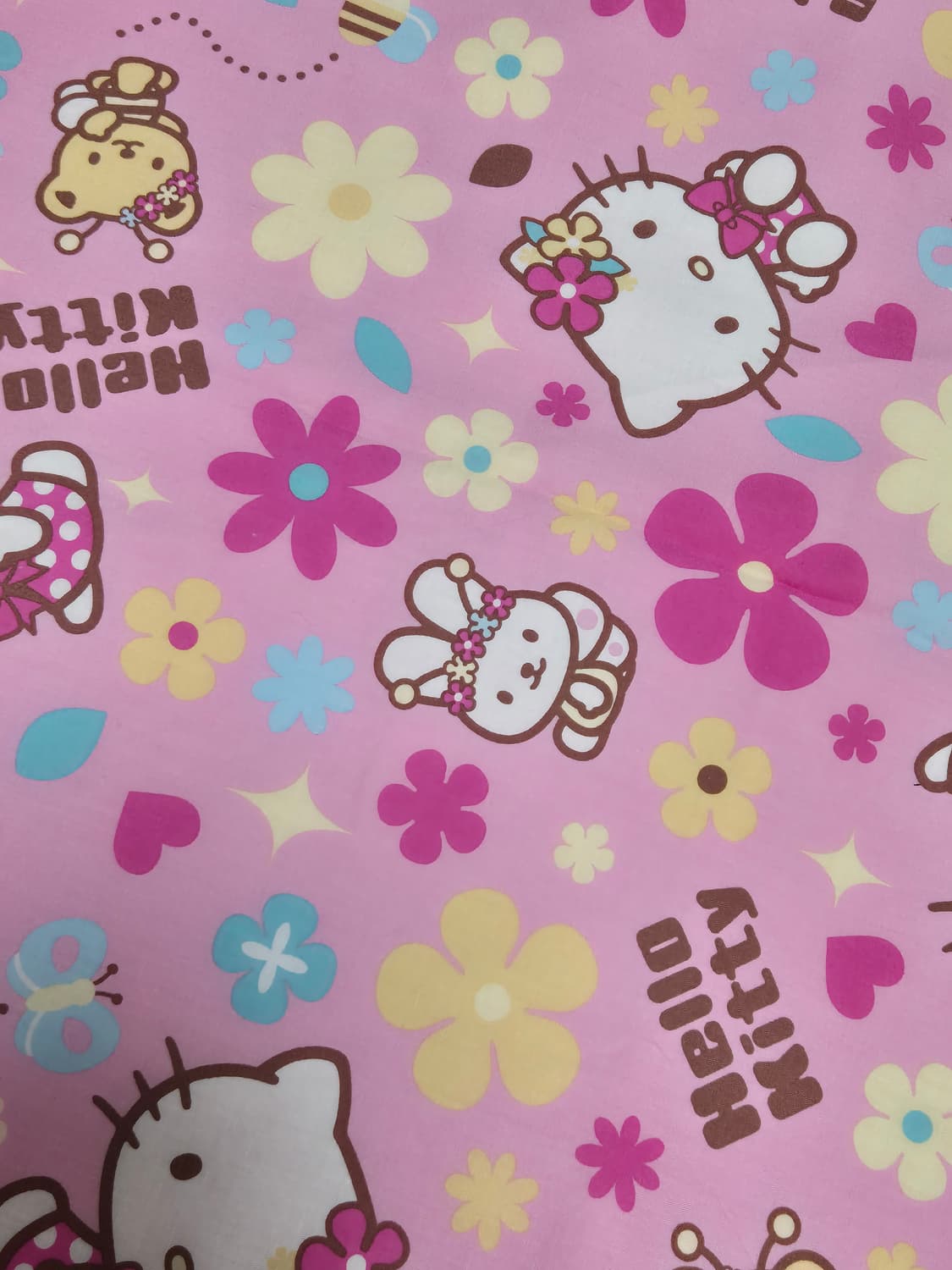 고전 빈티지 산리오 헬로키티 이불 커버 상품이미지1