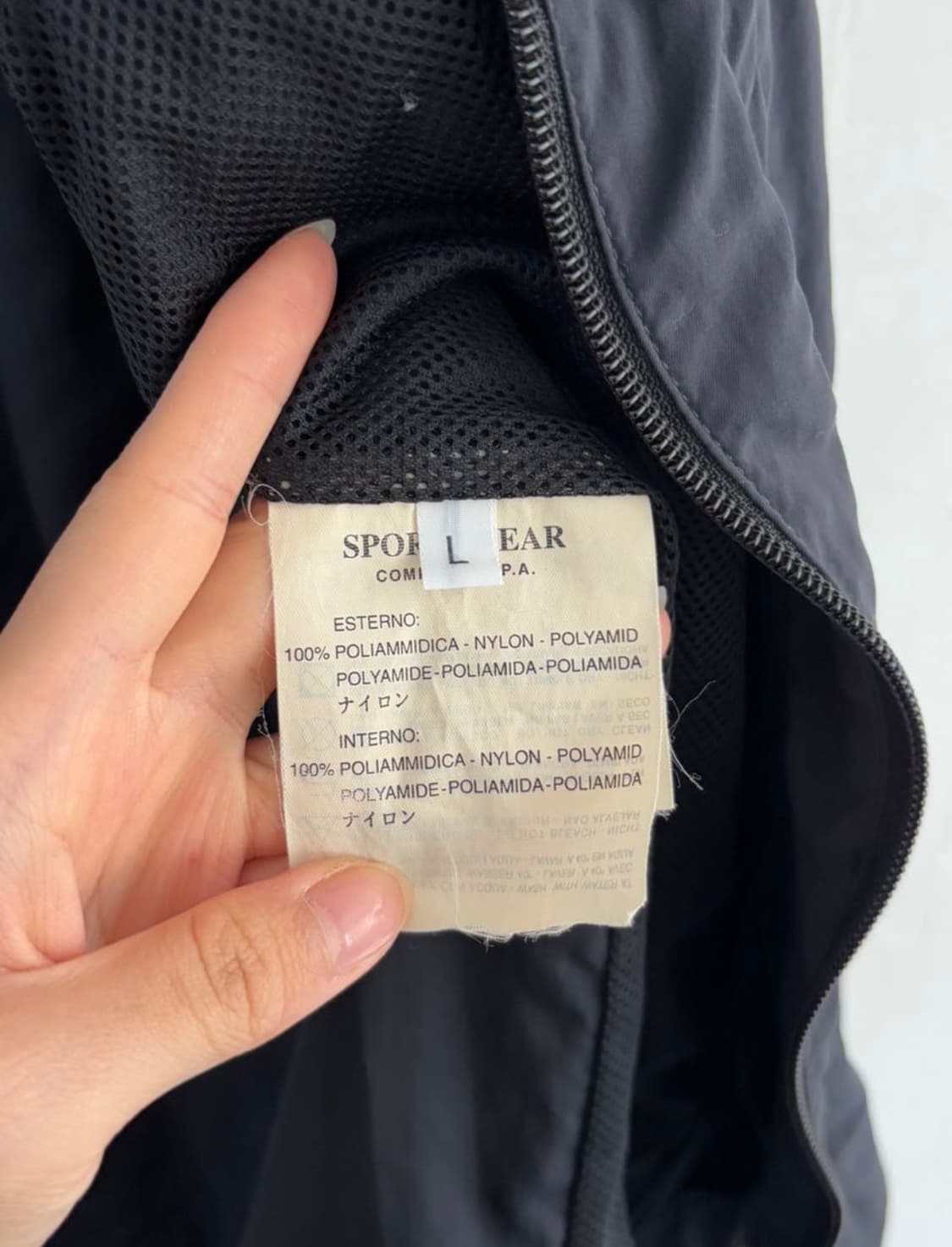 CP 컴퍼니 90s 블랙 나일론 후드 자켓 상품이미지5