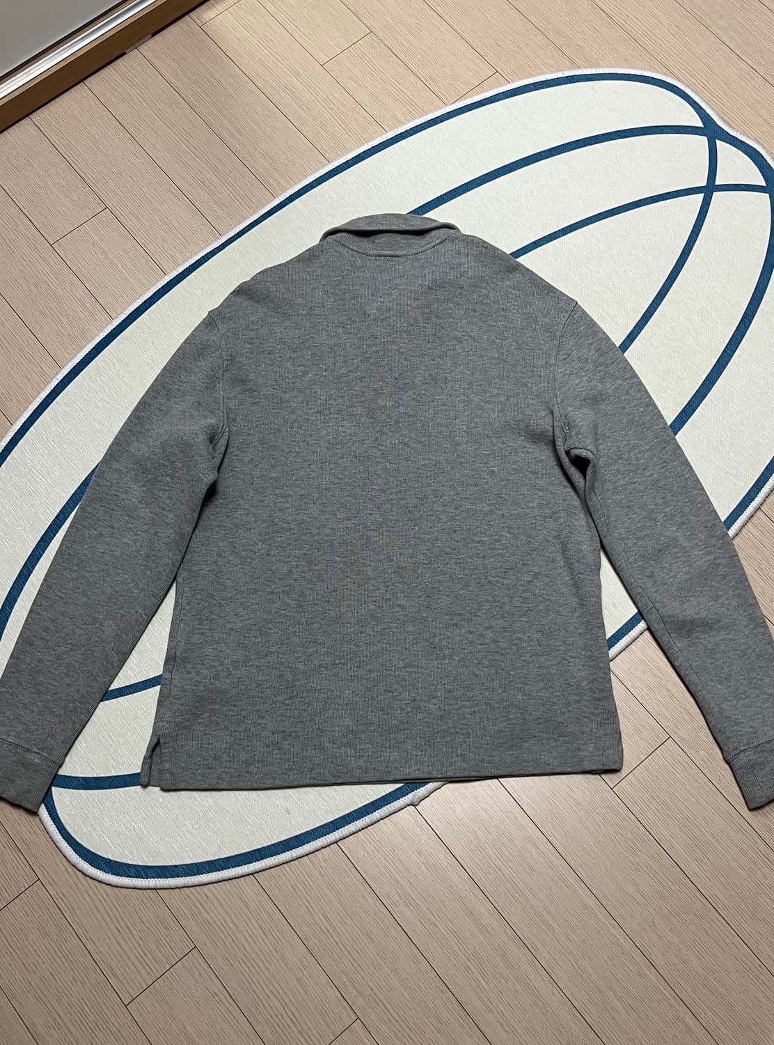 폴로 반집업 그레이 상품이미지3