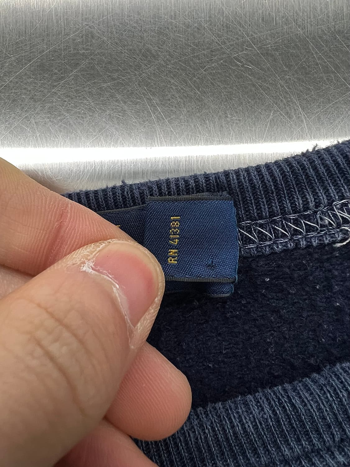 폴로 랄프로렌 네이비 인디아나 스프링스 크루넥 스웨트 셔츠 상품이미지8