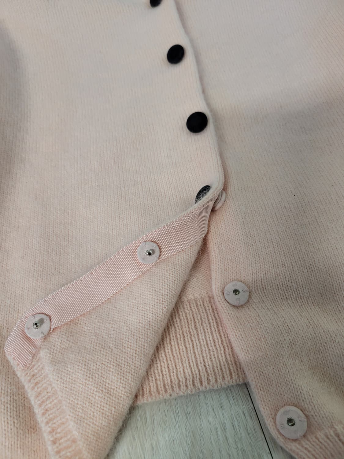 한섬 SJ SJ 울 블렌드 브이넥 가디건 S 상품이미지5