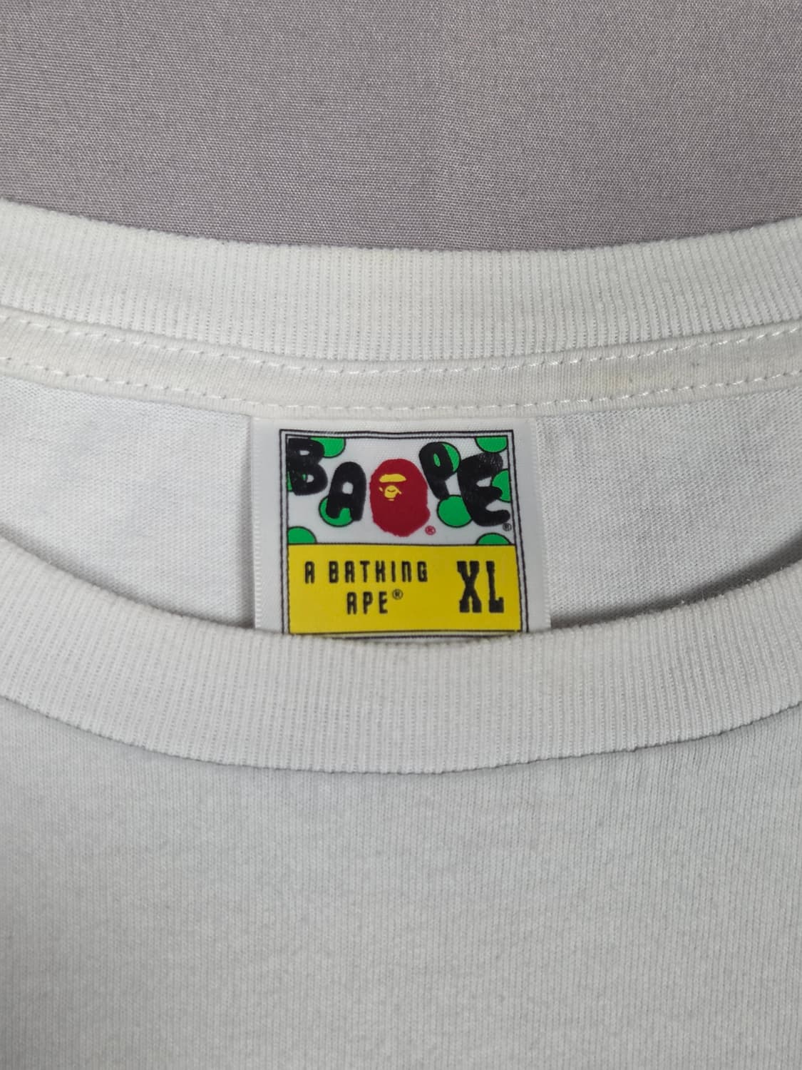 [베이프] 써모그래피 폴리곤 에이프 헤드 반팔 티셔츠 | S00105 상품이미지3