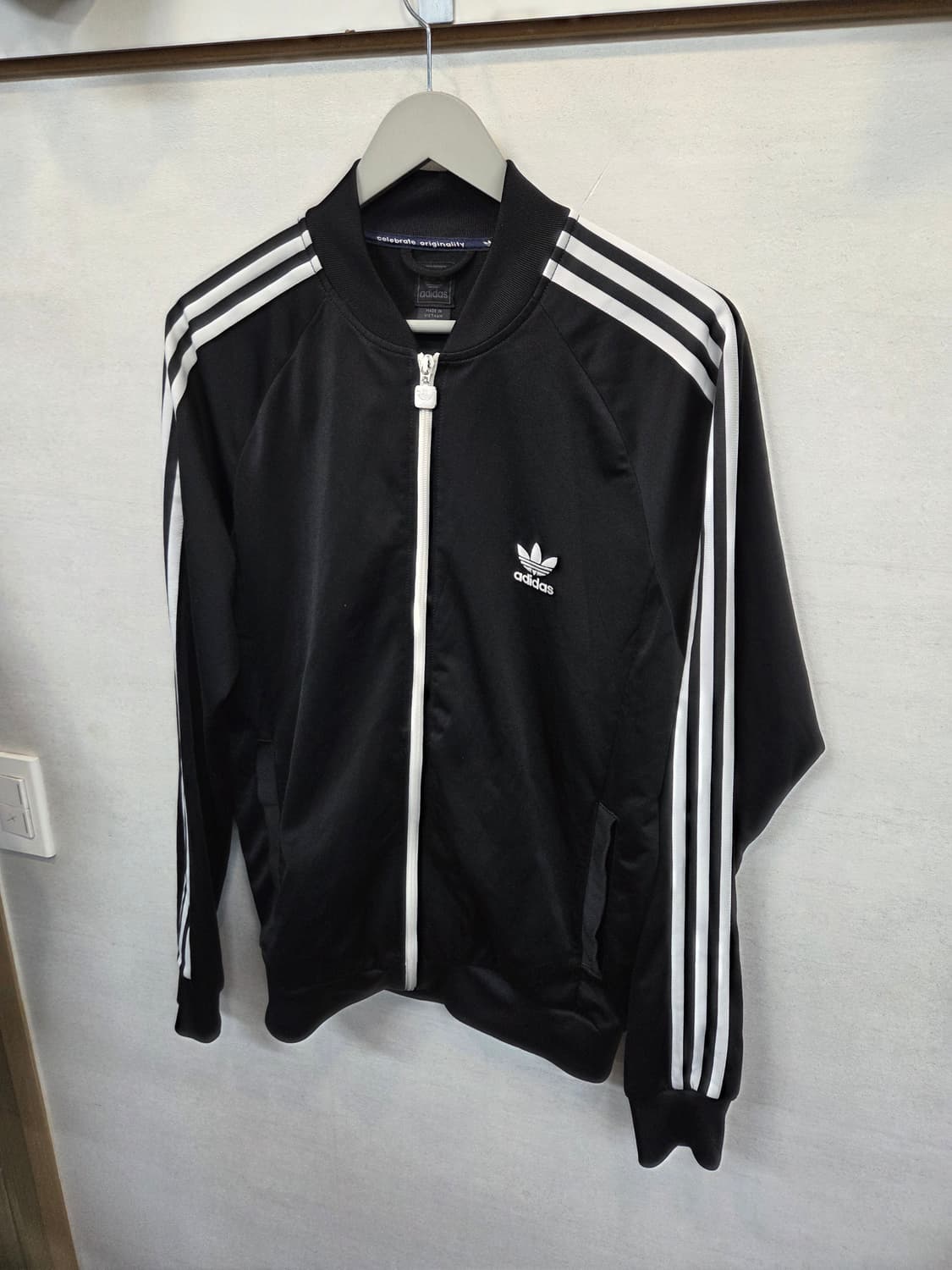 아디다스 대장급 슈퍼스타 트랙탑 져지 110 검흰 상품이미지5