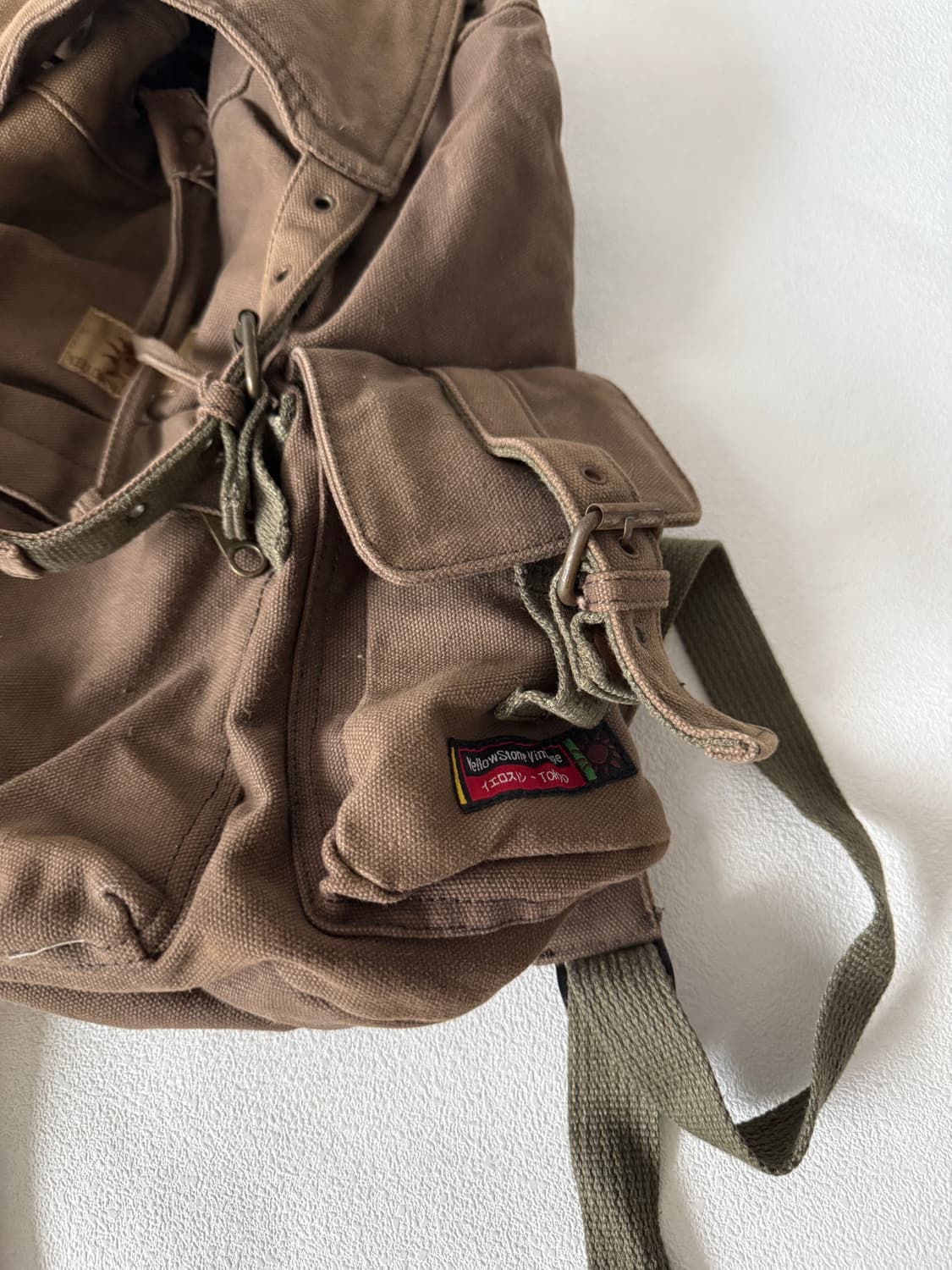 옐로우스톤 빈티지(Yellowstone Vintage) 3포켓 백팩 상품이미지6