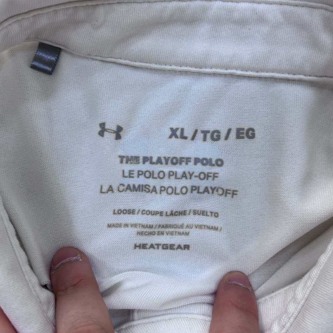 XL 언더아머 스트라이프 반팔 티셔츠 0413E 상품이미지3