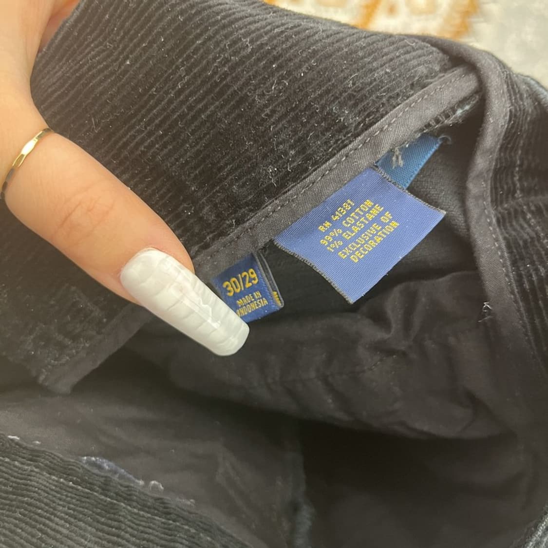 폴로 랄프로렌 캐주얼 코듀로이 골덴 조거 카고팬츠 C10687 상품이미지6