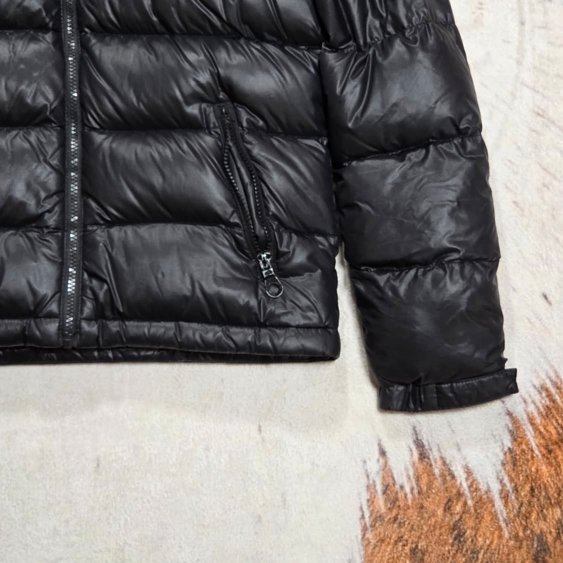 폴햄 덕다운 블랙 패딩 상품이미지3