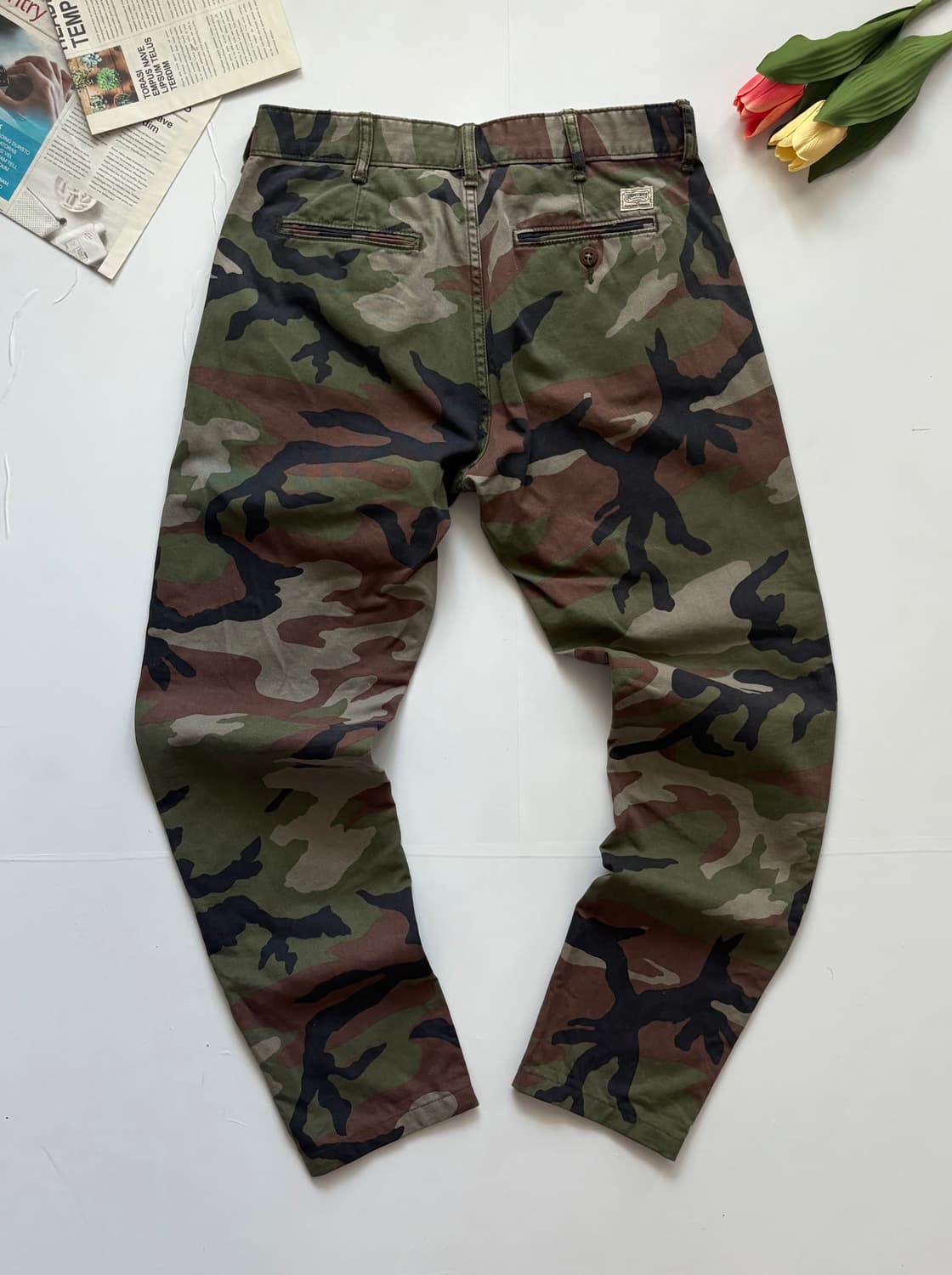 데님 앤 서플라이 밀리터리 치노 팬츠 상품이미지3