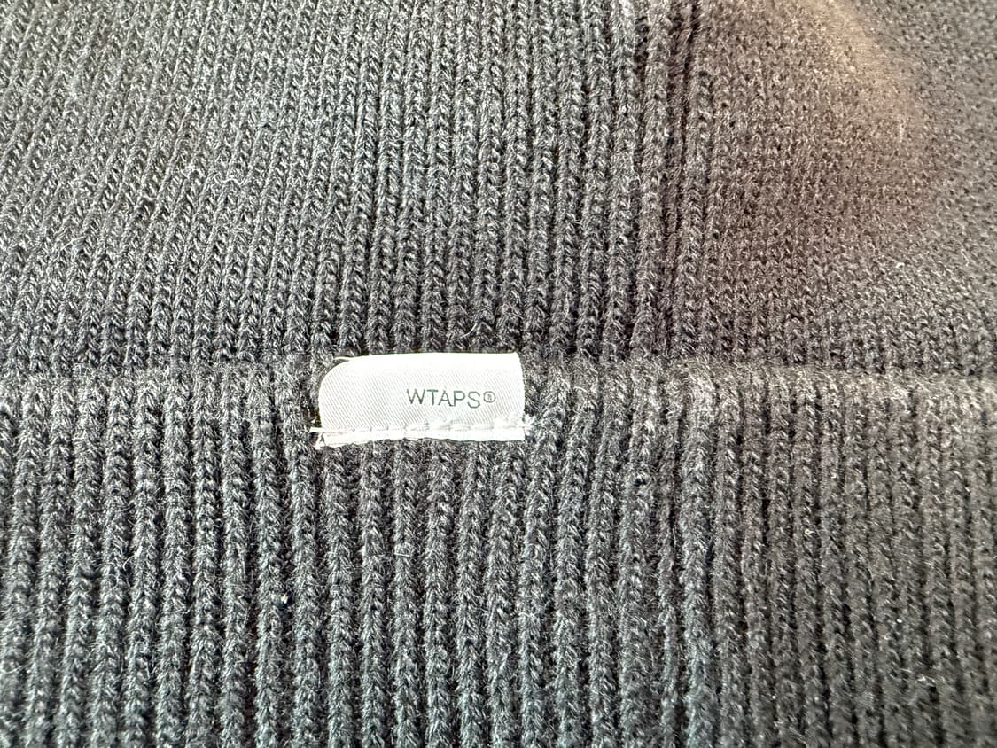 더블탭스 25aw 비니 FGZ / BEANIE / ALNY, BLACK 상품이미지4