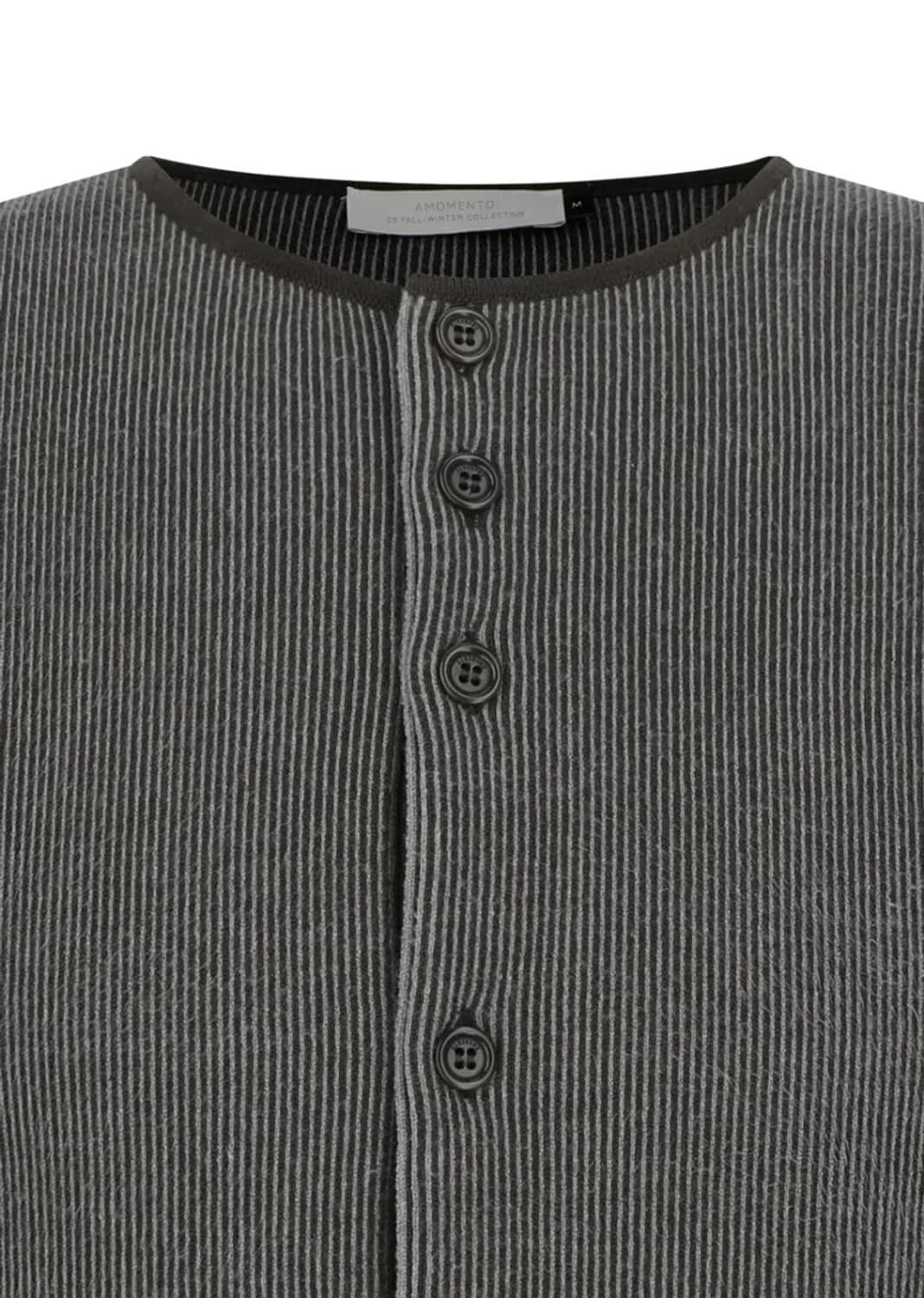 Amomento 25FW Stripe Button-Up Cardigan 상품이미지4