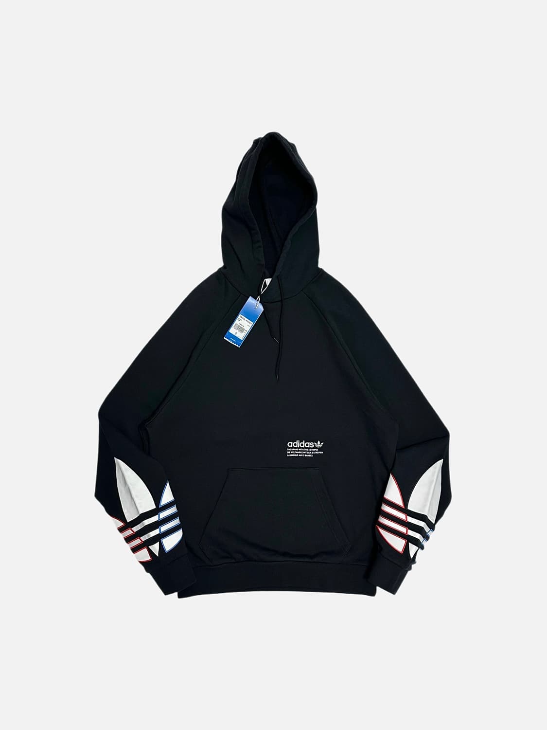 아디다스 오리지널 트레포일 후드티 블랙 상품이미지2