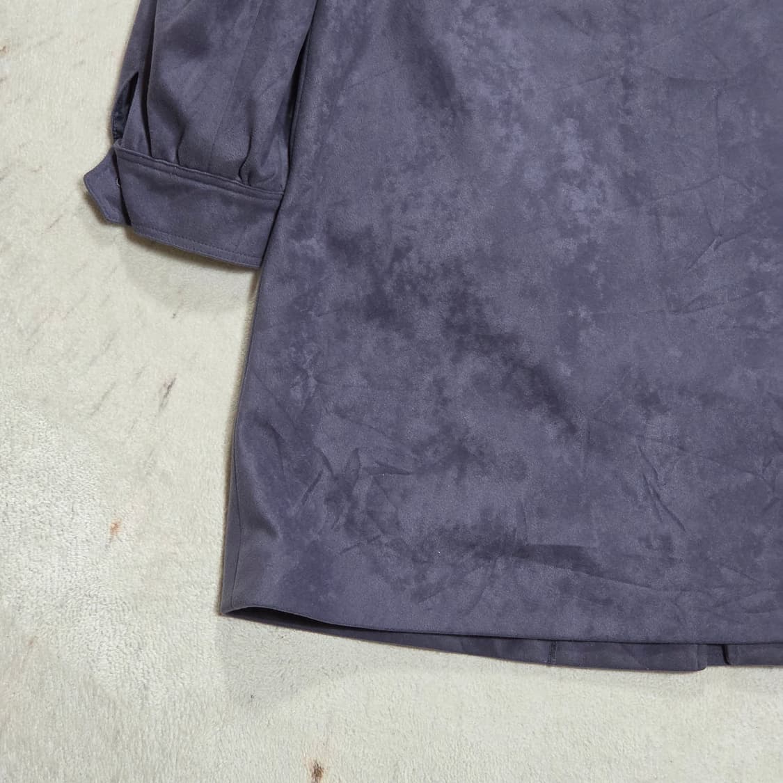 일본 빈티지 퍼플 미디 코트 자켓 상품이미지7