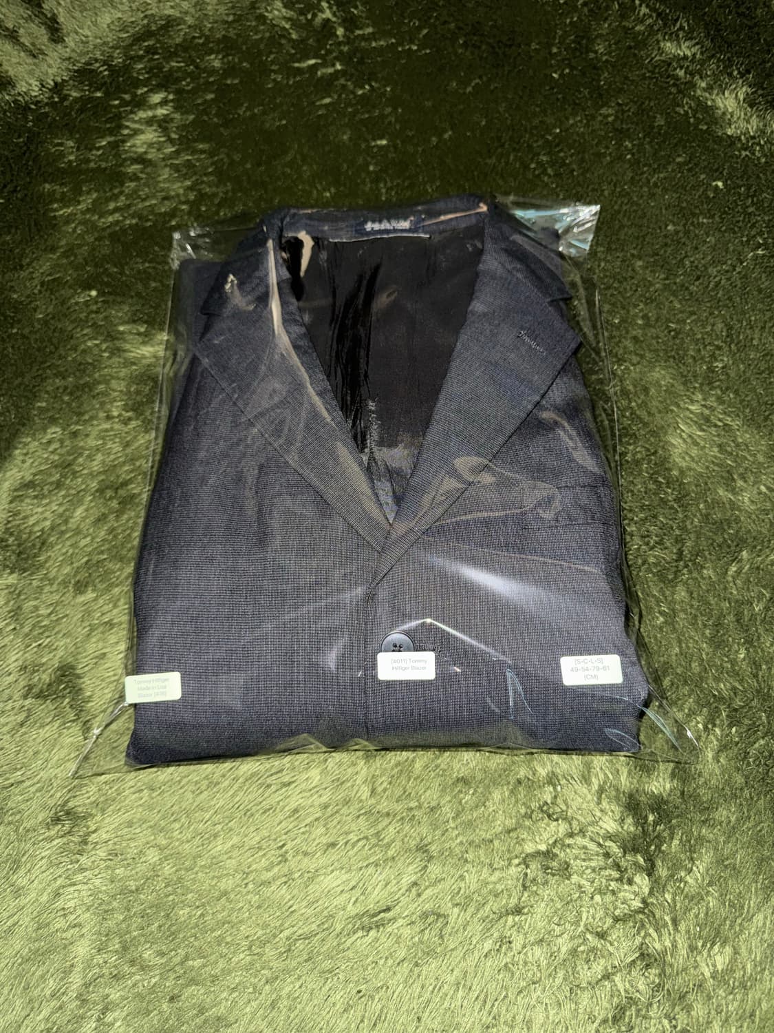 [41R] 타미힐피거 MADE IN USA 테일러 메이드 블레이저 자켓 상품이미지10