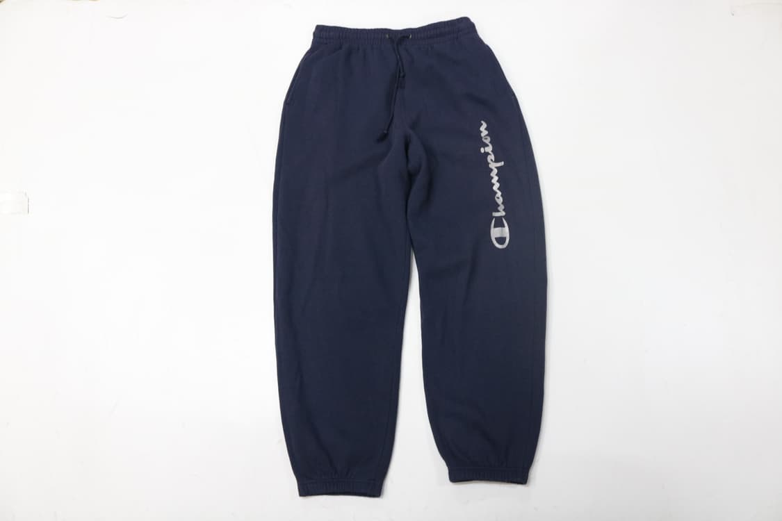 Champion 챔피온 빈티지 사이드 로고 네이비 스웨트 팬츠 (L) 상품이미지2