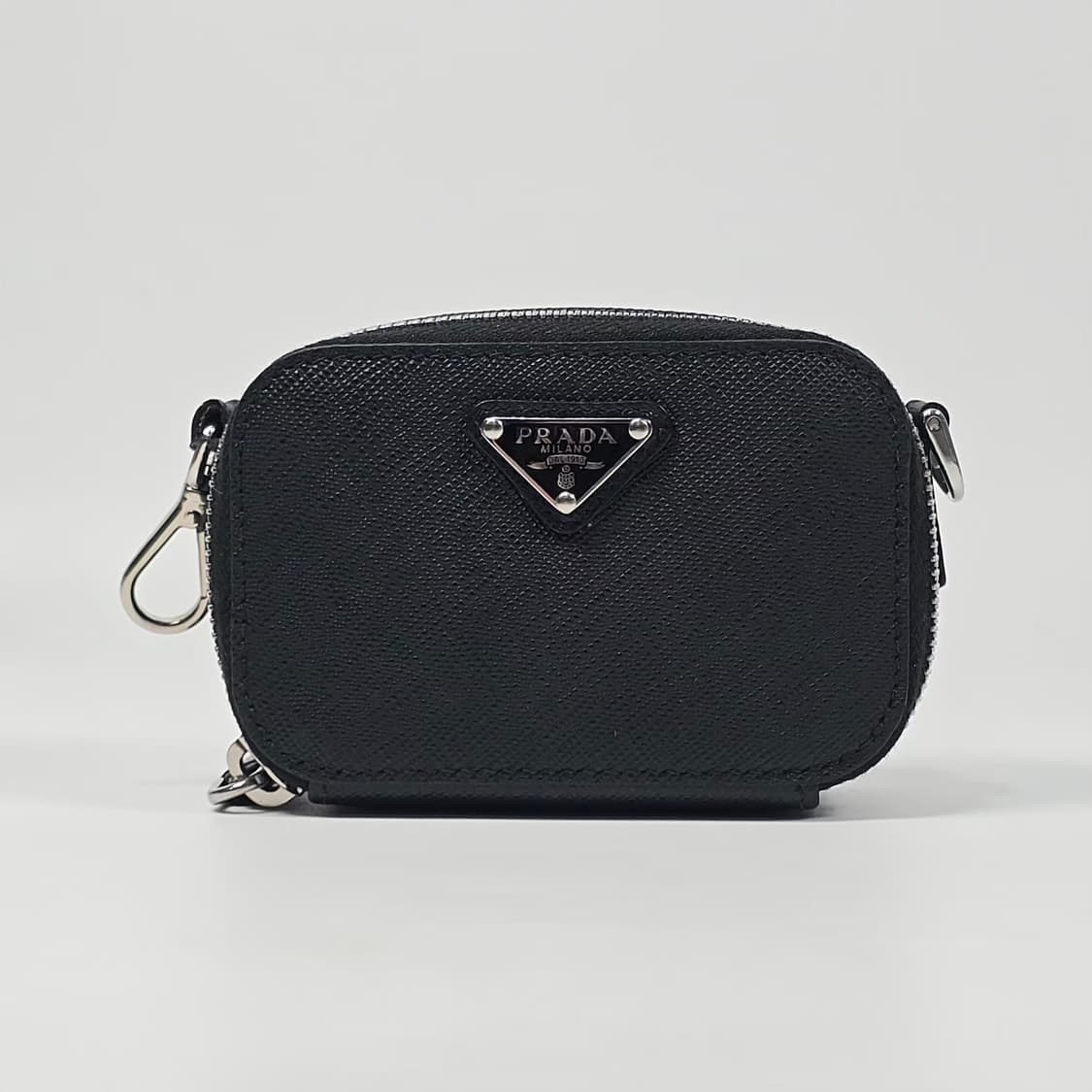 프라다 사피아노 레더 미니 파우치 크로스백 상품이미지2