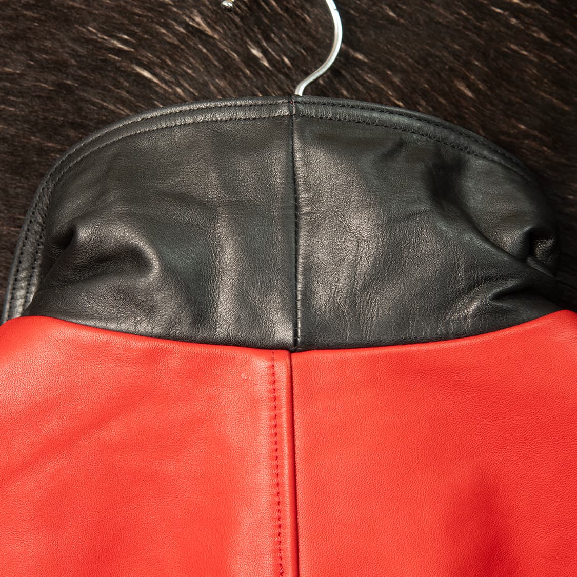 [4XL] 90s~ Iceage Leather 뉴욕양키스 리얼 레더자켓  상품이미지5