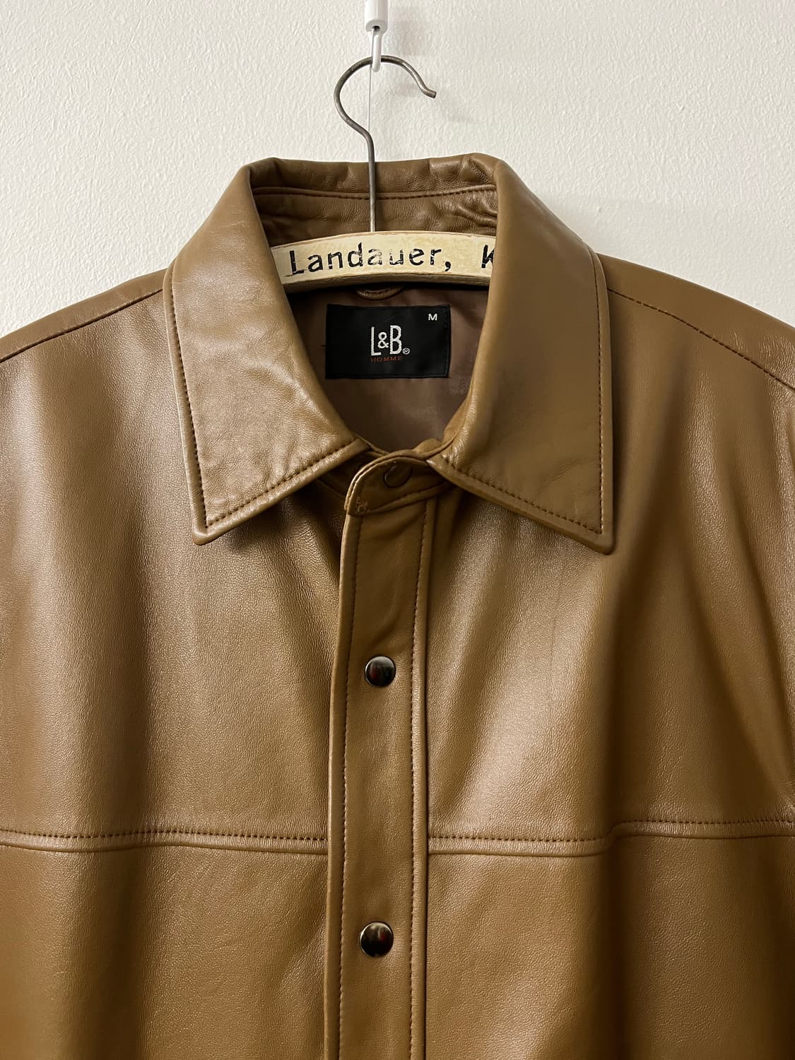 L&B Homme 쉽스킨 레더 자켓 양가죽 상품이미지3