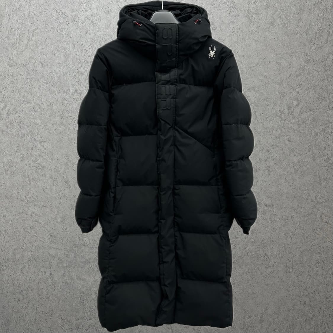 90 스파이더 남자 덕다운 롱패딩 상품이미지1