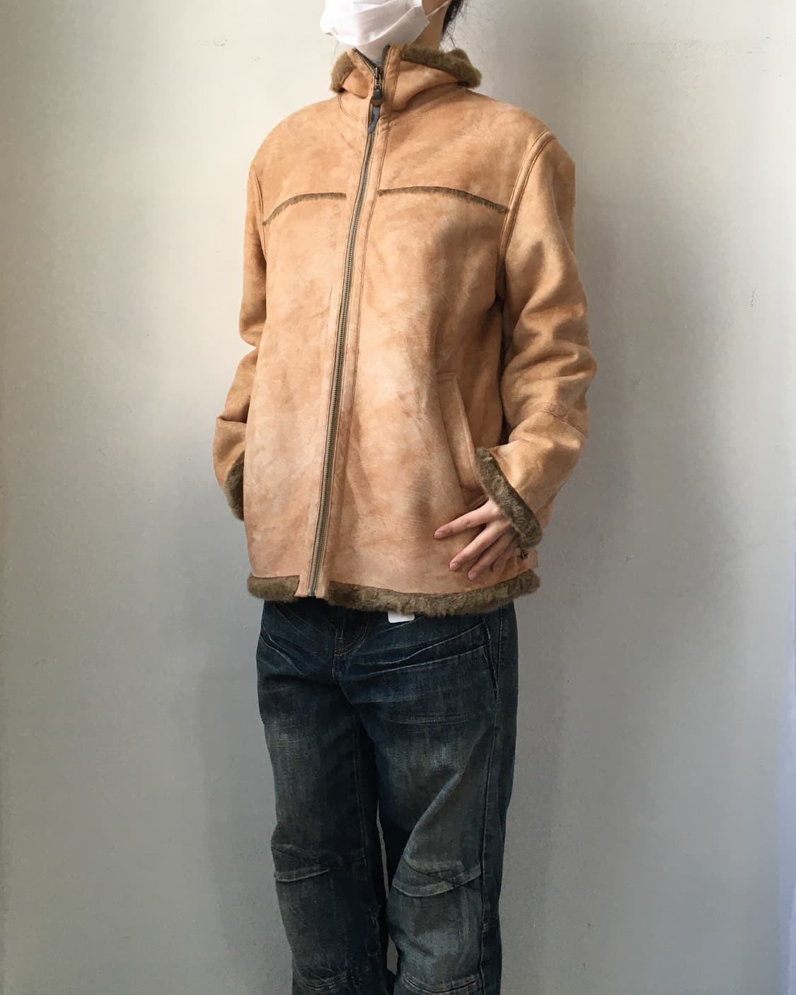 High neck fake fur mustang 상품이미지9