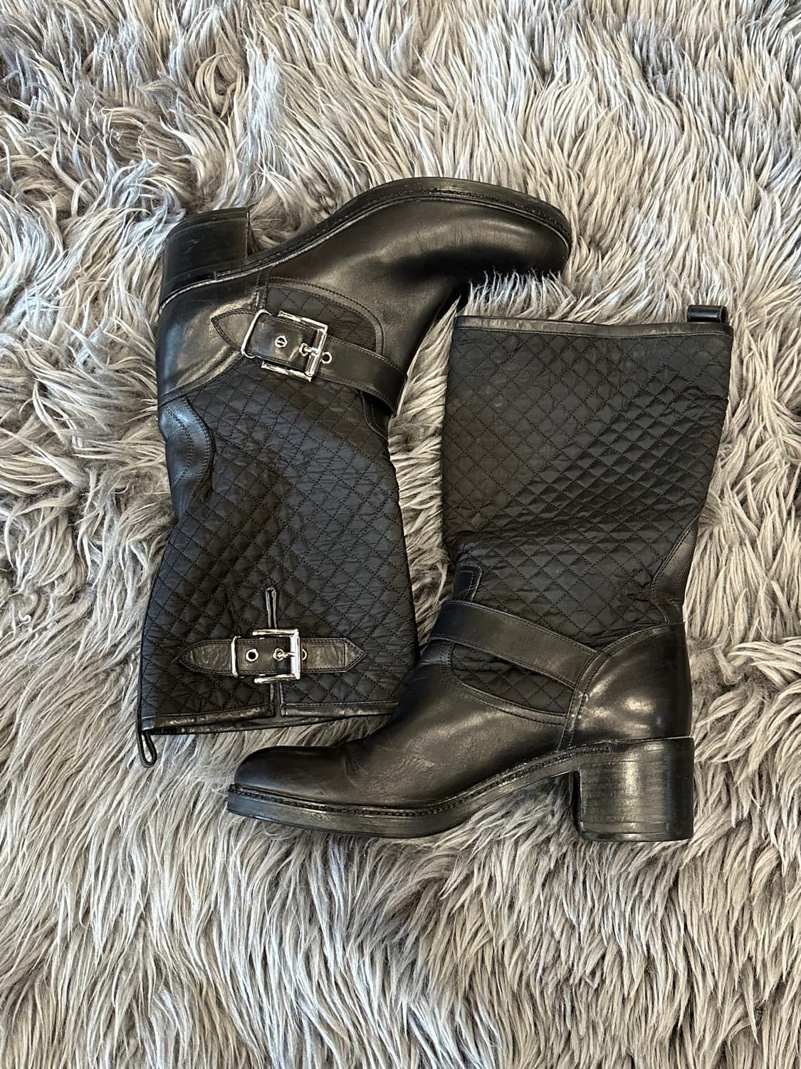 Gianvito Rossi 바이커 가죽 부츠 상품이미지2