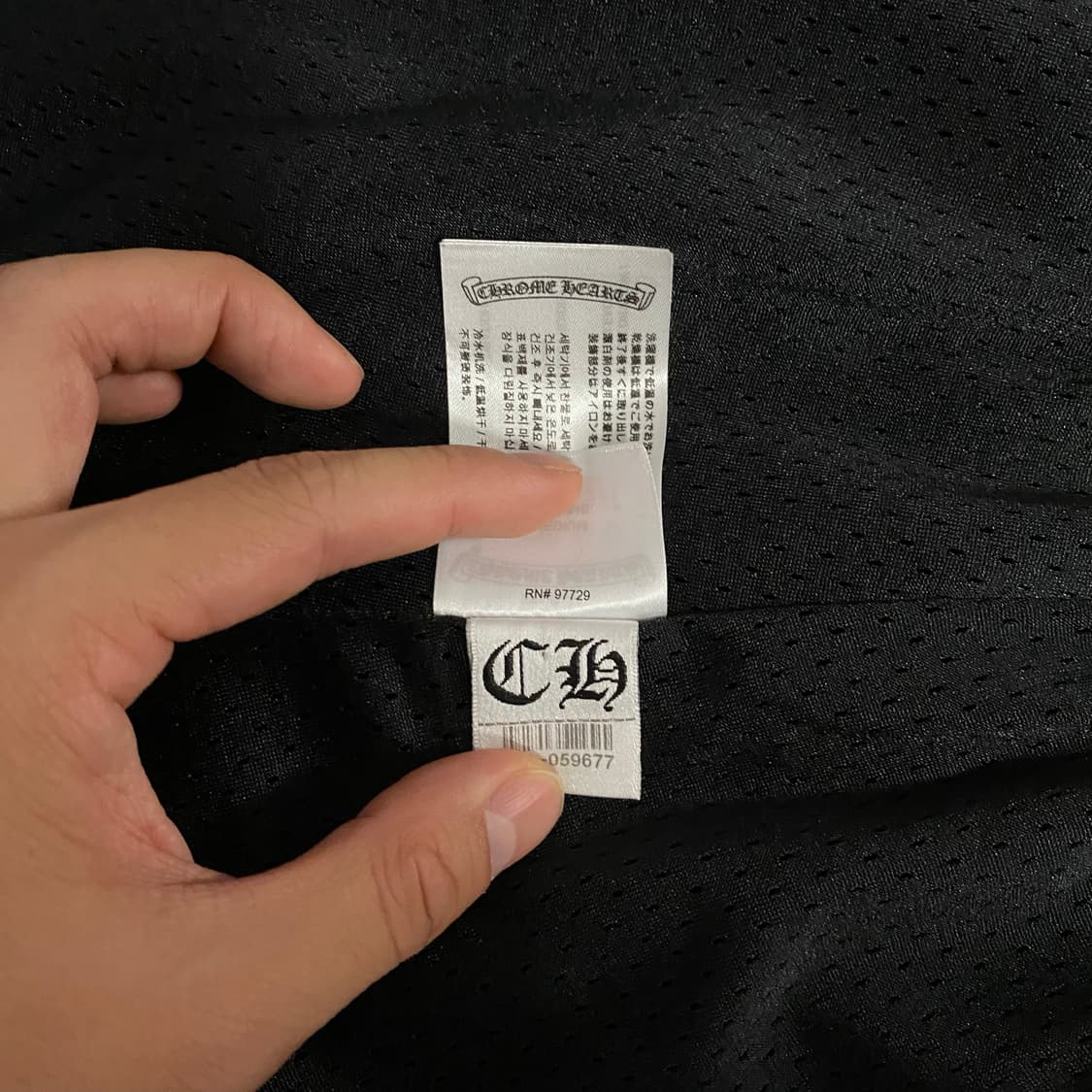 [M] 크롬하츠 메쉬 바시티 쇼츠 반바지 블랙 상품이미지10