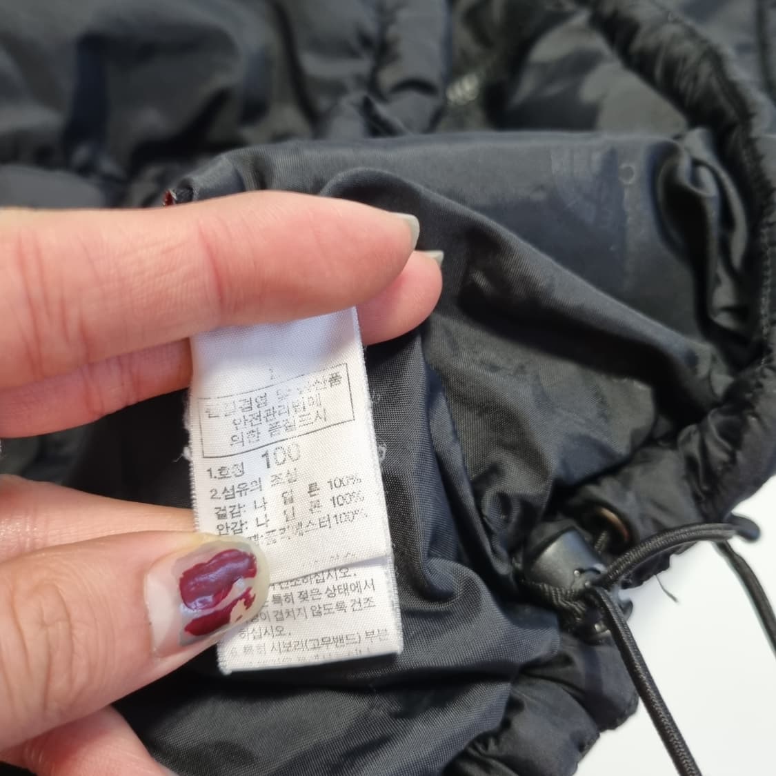 노스페이스 경량패딩 상품이미지4