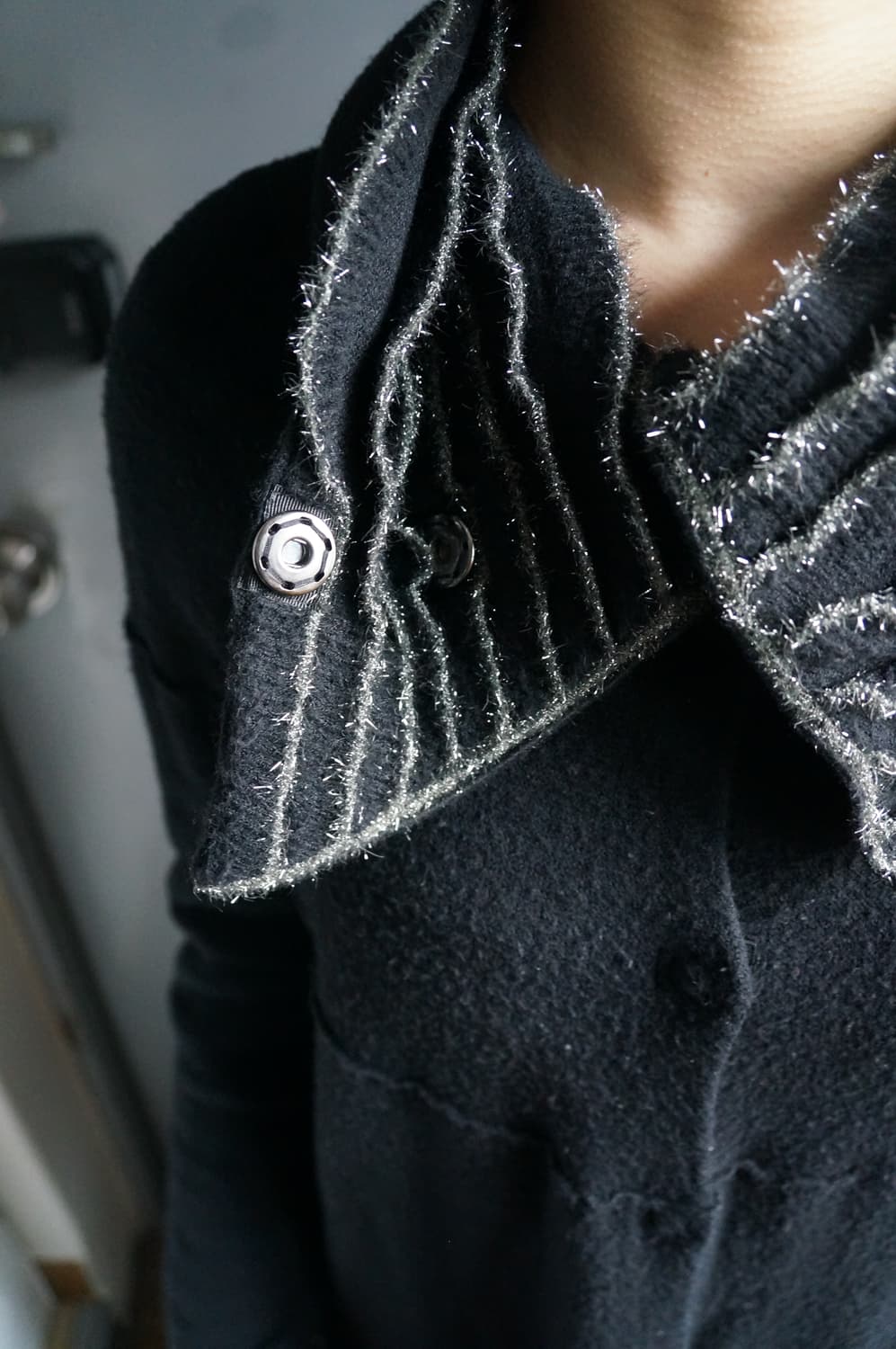 조르지오 아르마니 리버시블 하이넥 가디건 상품이미지3