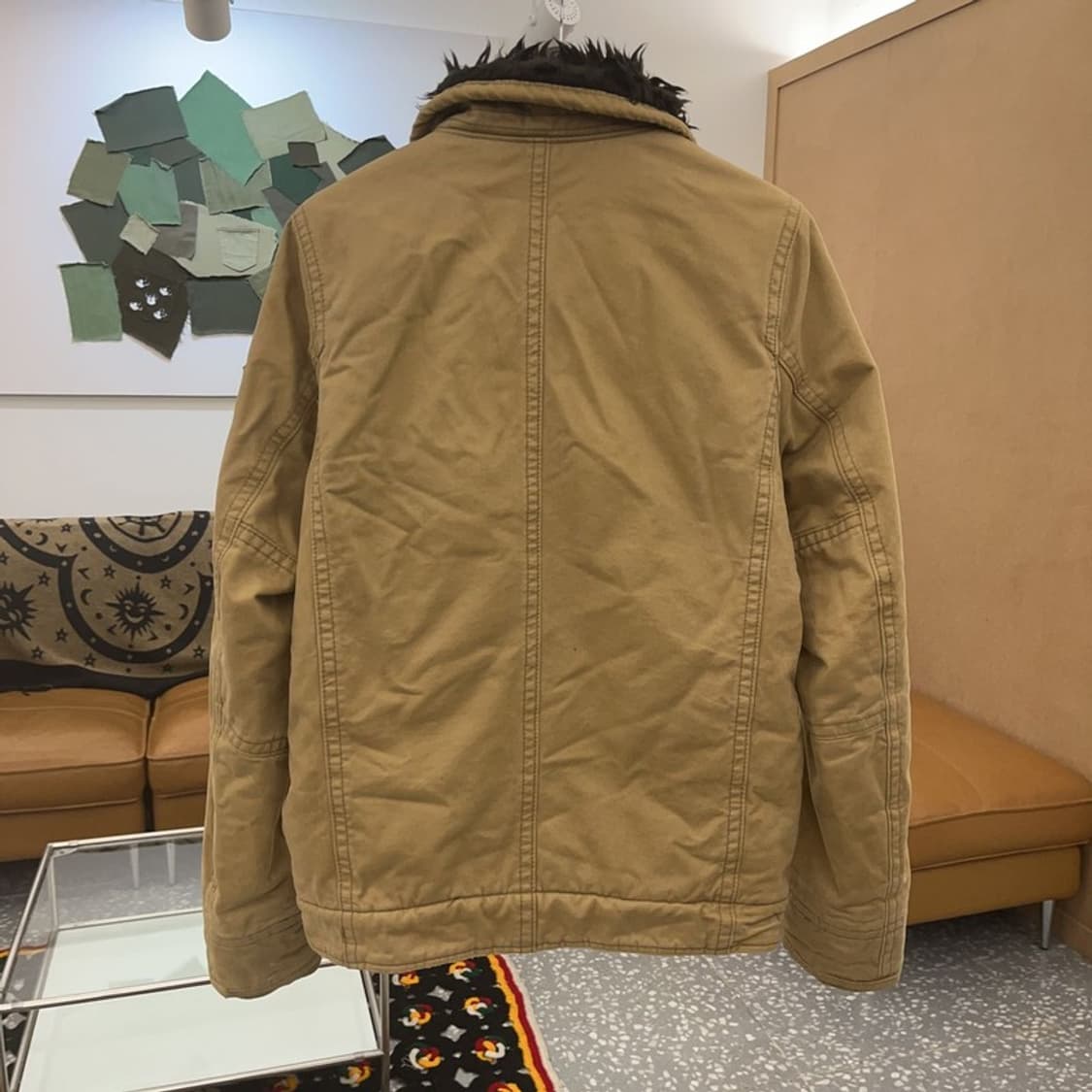 아베크롬비 컨트리 빈티지 트러커 야상 양털 자켓 M C07738 상품이미지4