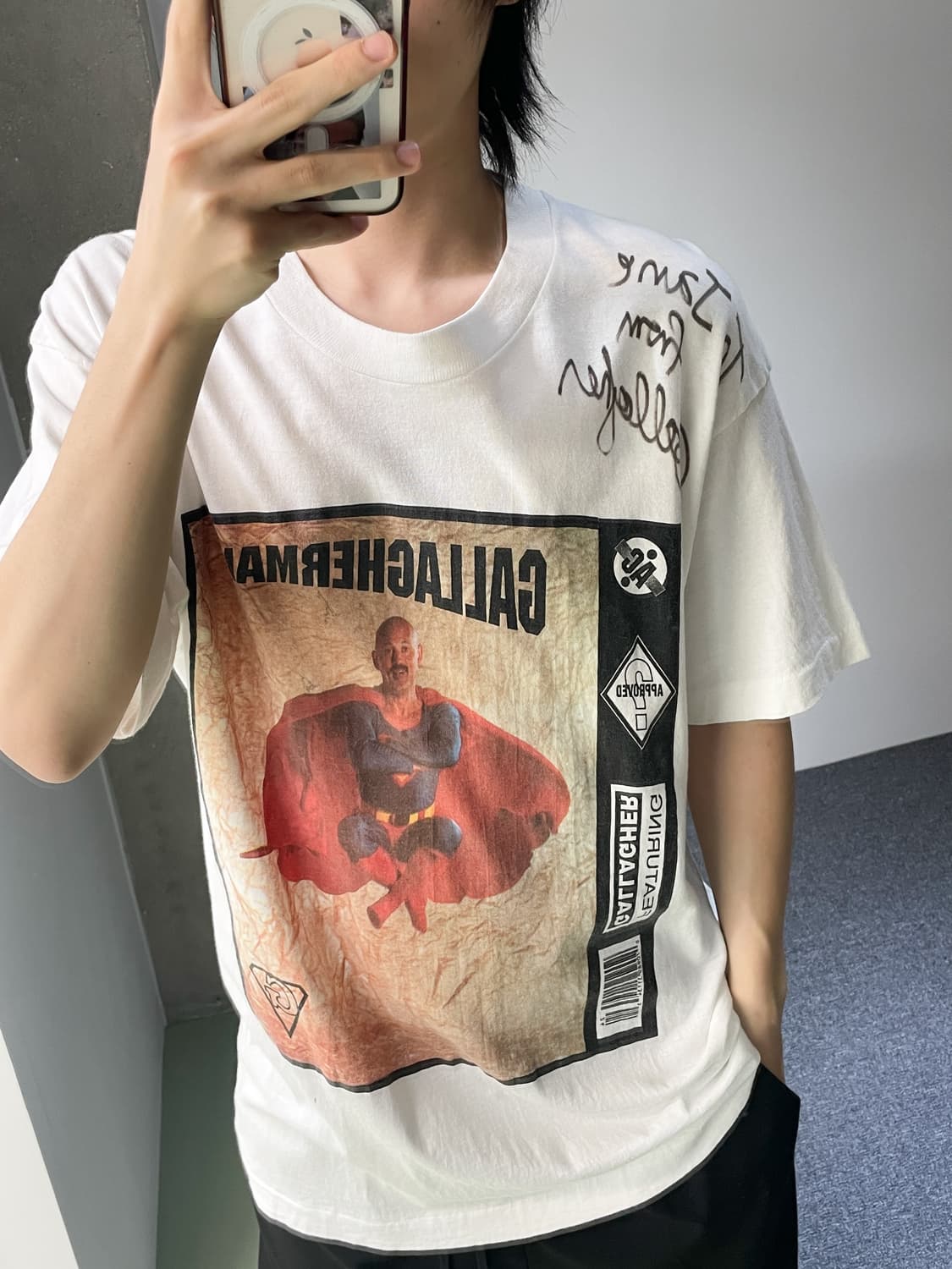 프룻오브더룸 90’s Gallagherman 패러디  티셔츠 상품이미지2