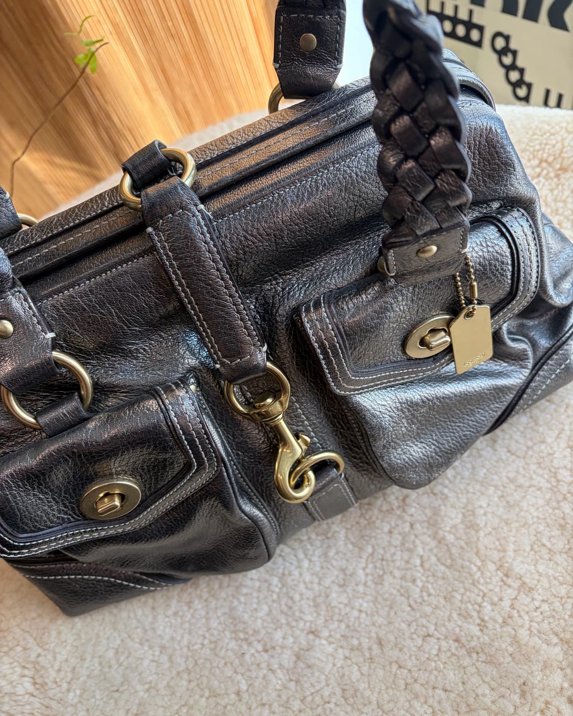 코치 레더백 상품이미지4