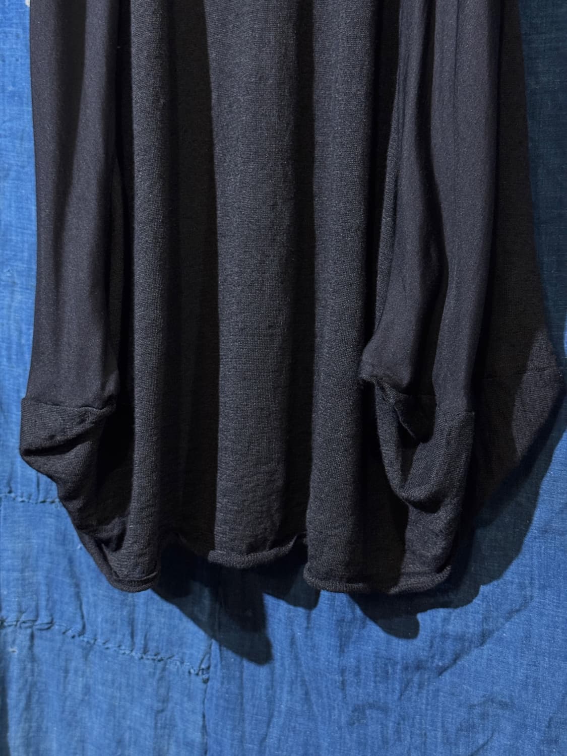 44-55 ) Gabardine K.T Silk Panel Dress 상품이미지4