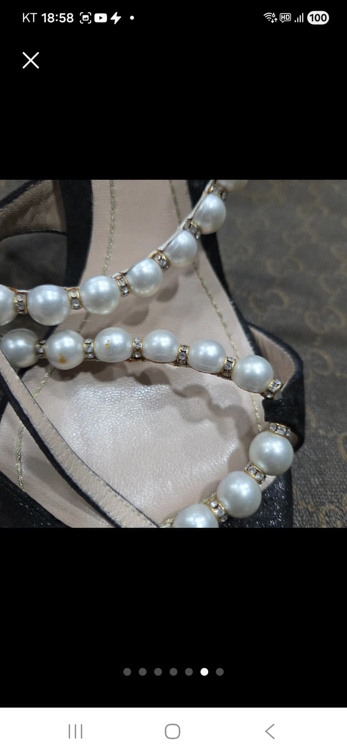 르네 까오빌라 진주 샌들 상품이미지7