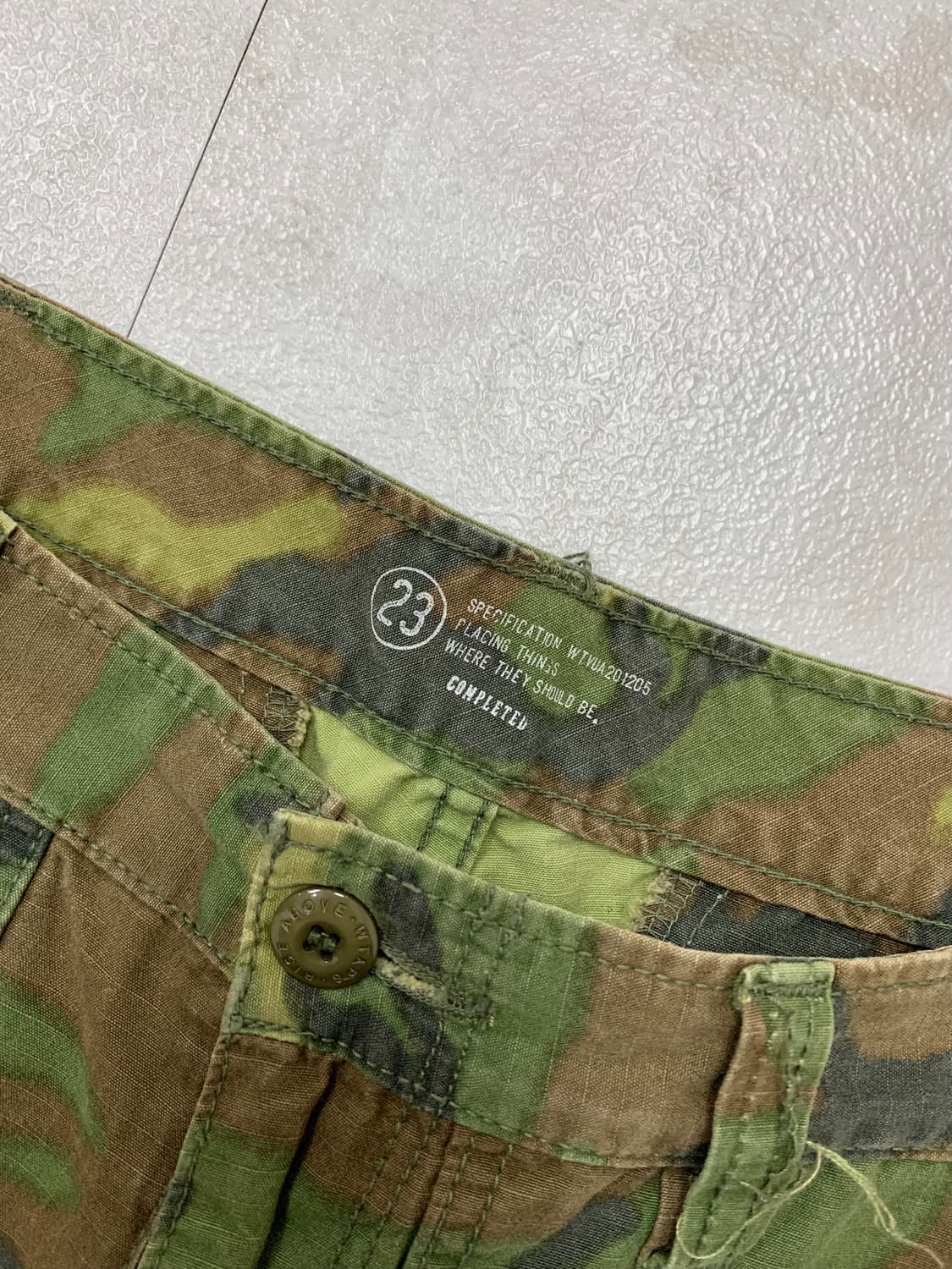 W taps 카모 카고팬츠 #191 상품이미지5