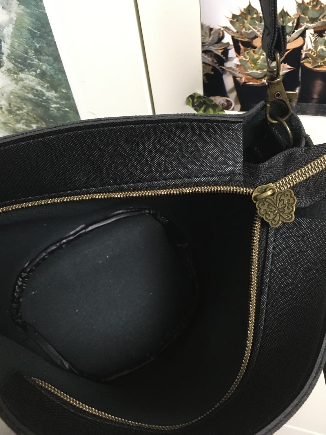 일본빈티지 안나수이 블랙 크로스백 상품이미지3