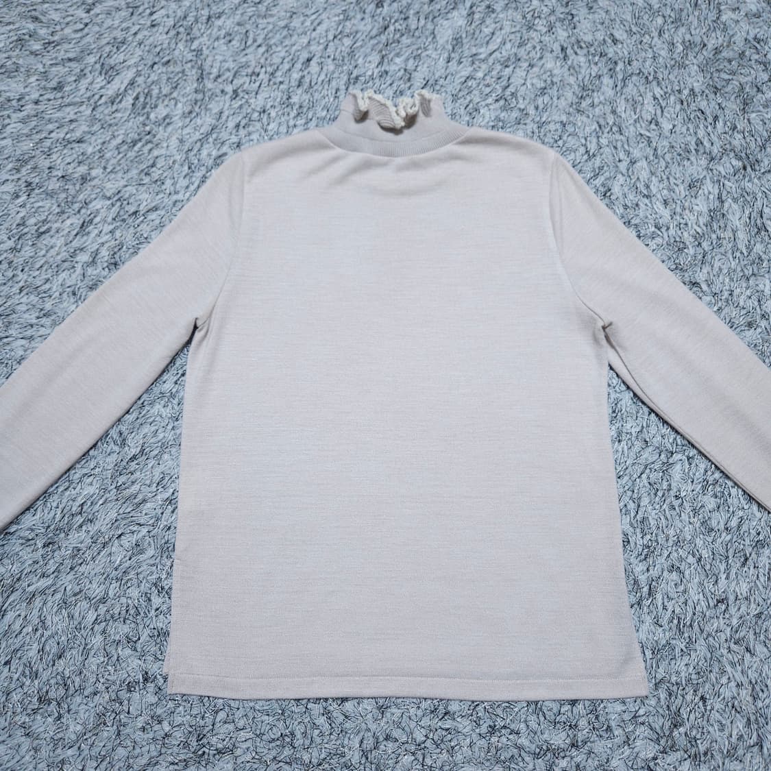 SJSJ) 85(free) 소매 넥 셔링니트(레이온,폴리) / 왕눈이샵 상품이미지6