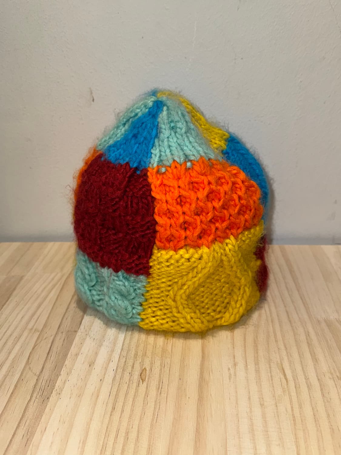 25ss 슈프림 블록 니트 멀티컬러 비니 상품이미지5