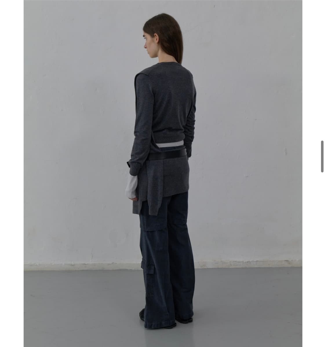 엘씨디씨 티엠 Tide Detail knit top 상품이미지3