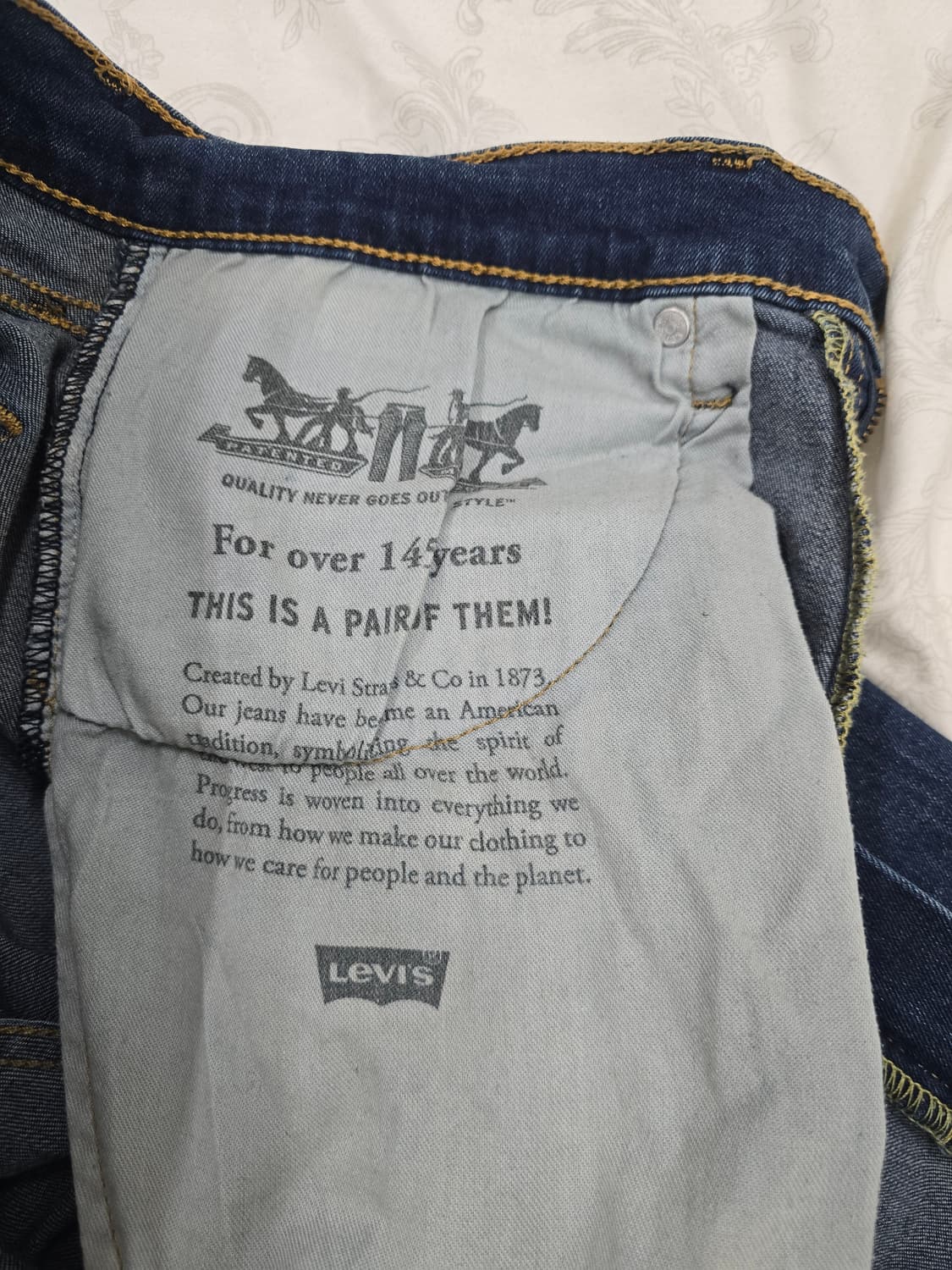 리바이스 502 남성데님 상품이미지6