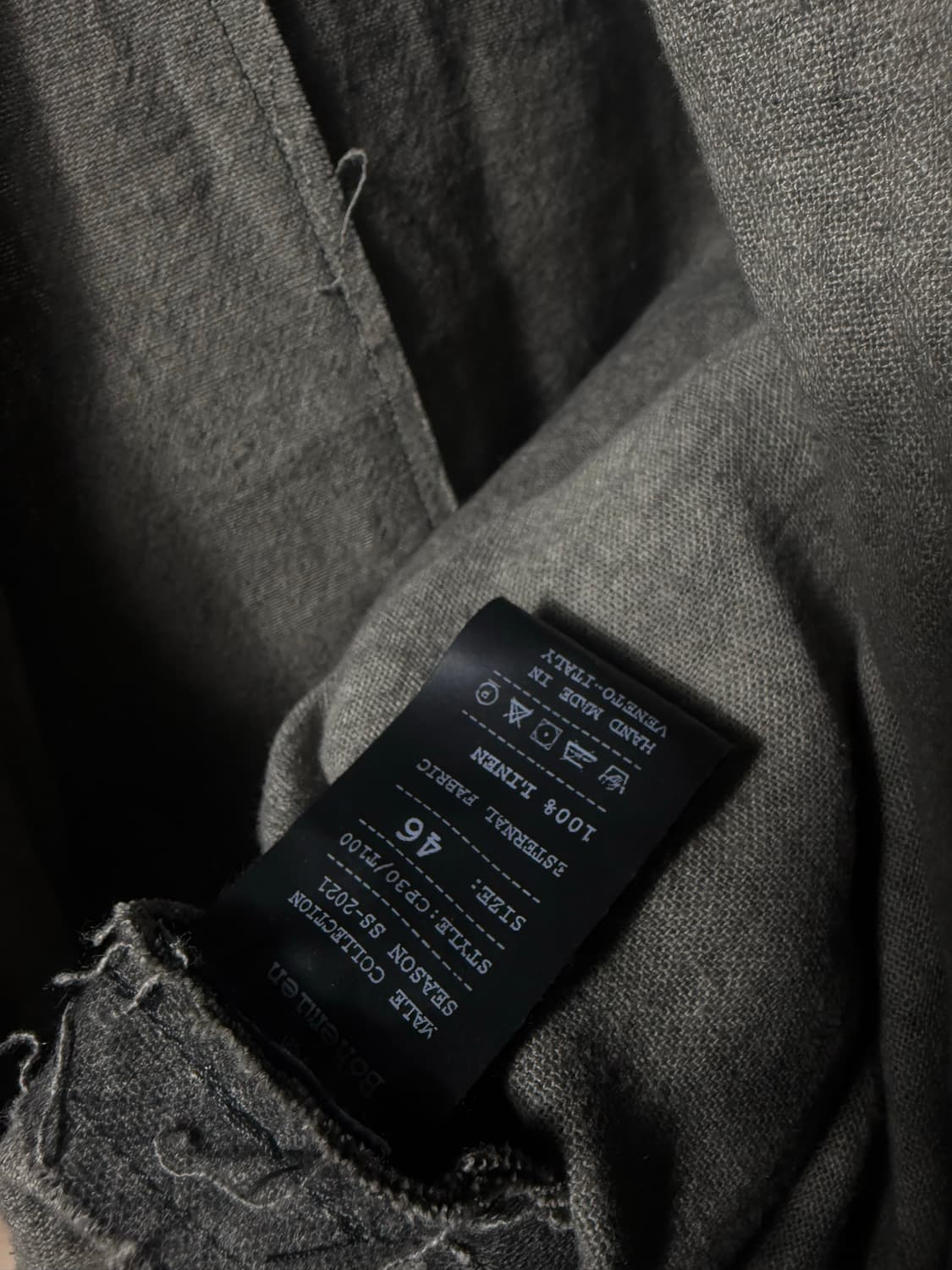 Poeme Bohemien Reversible Linen Coat  상품이미지10