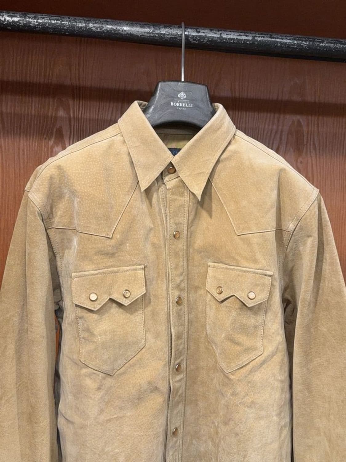 인텐시파이어 스웨이드 셔츠 상품이미지2