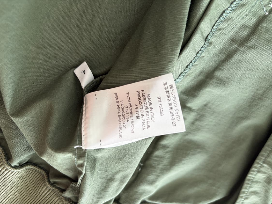 탐브라운 블루종 카키 사이즈4 상품이미지4