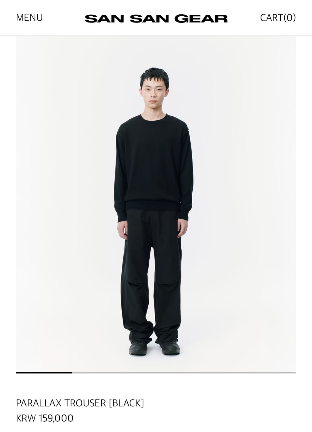 산산기어 parallax trouser 1 상품이미지1