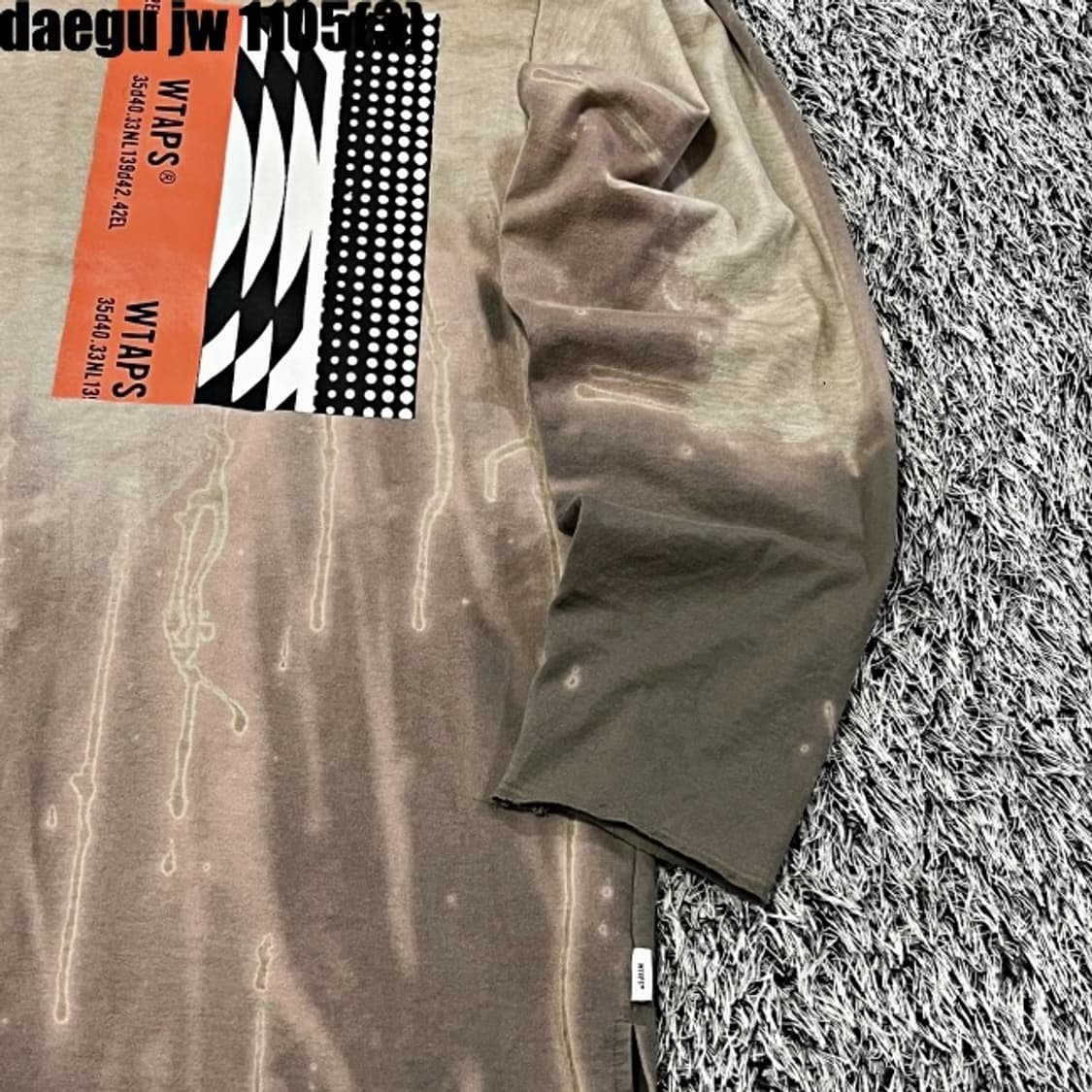 wtaps 타이다이 긴팔티 상품이미지3