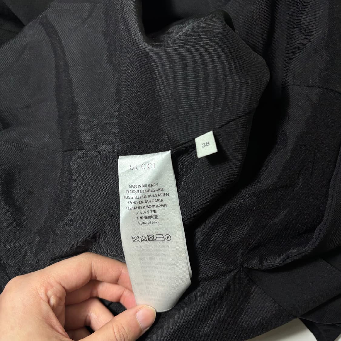 38 우먼S-M 구찌 GUCCI 블랙 블레이저 상품이미지6