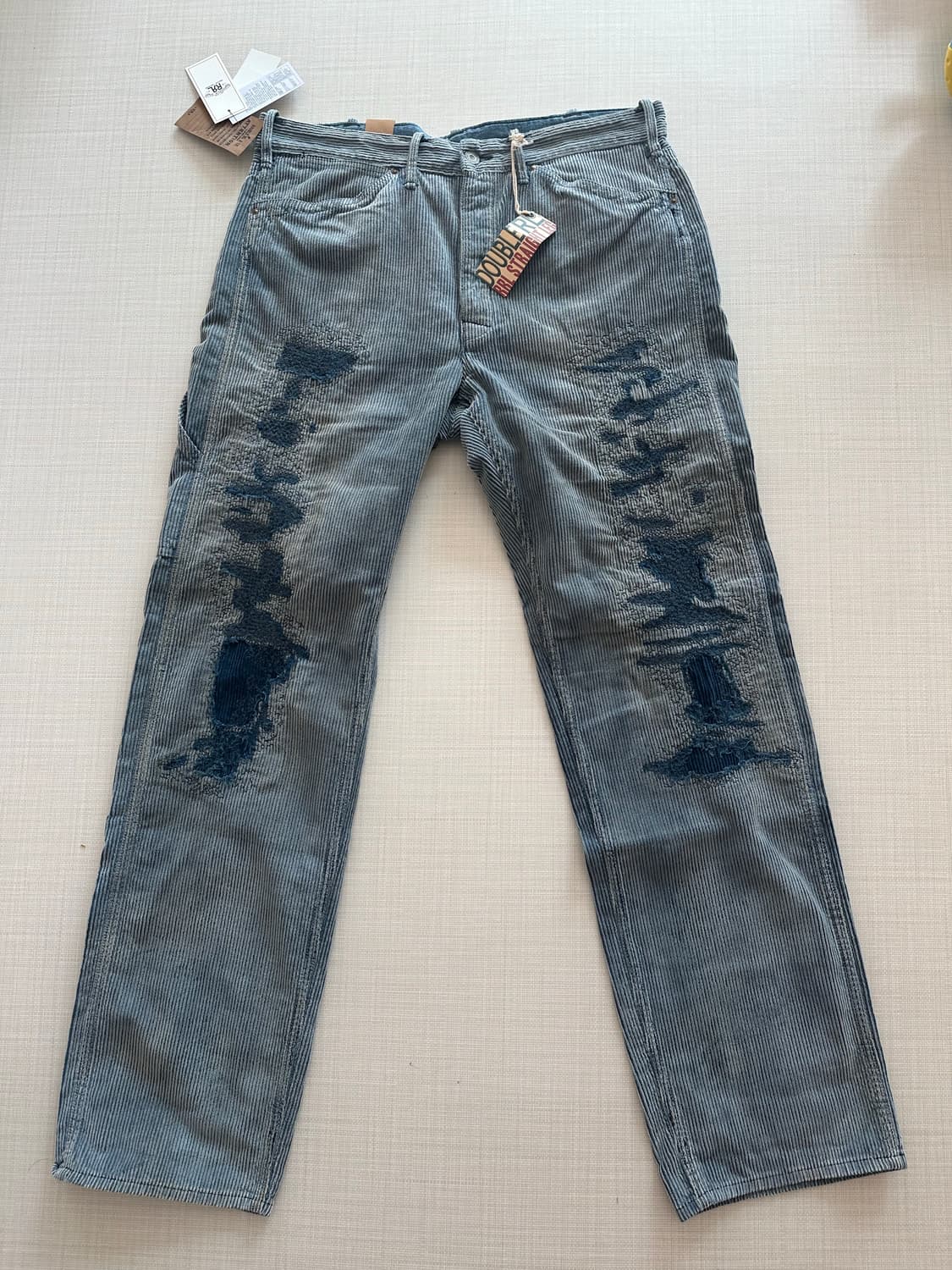 RRL 디스트레스트 코듀로이팬츠 상품이미지1