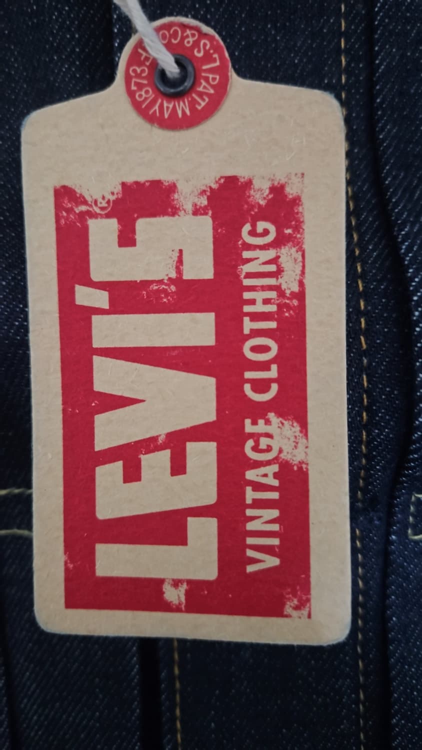 리바이스 LVC 1953 타입2 블랭킷 라인드 자켓 콘밀 리지드 38 S 상품이미지5