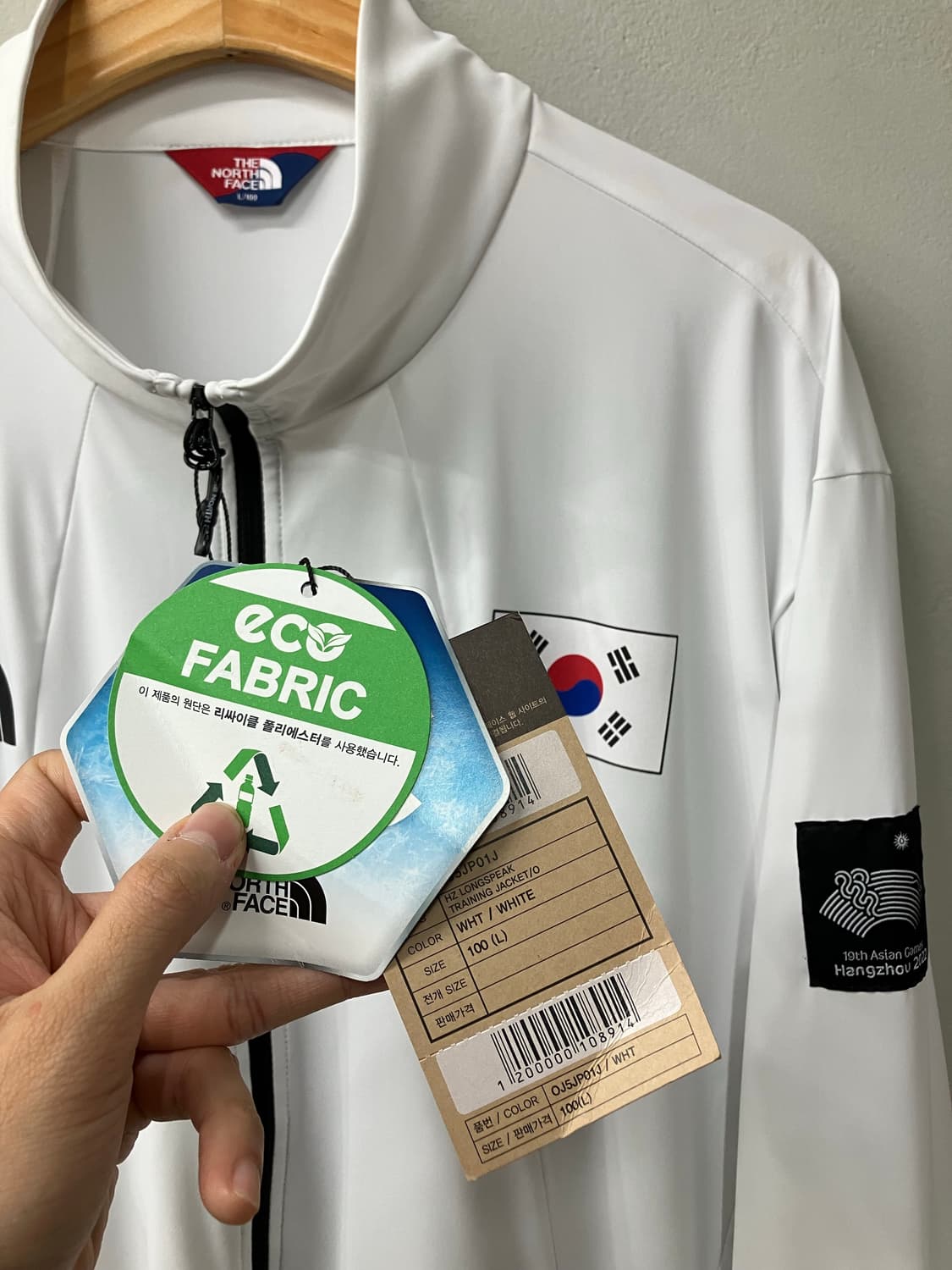 노스페이스 항저우 아시안게임 국대 팀코리아 져지 자켓 상품이미지5