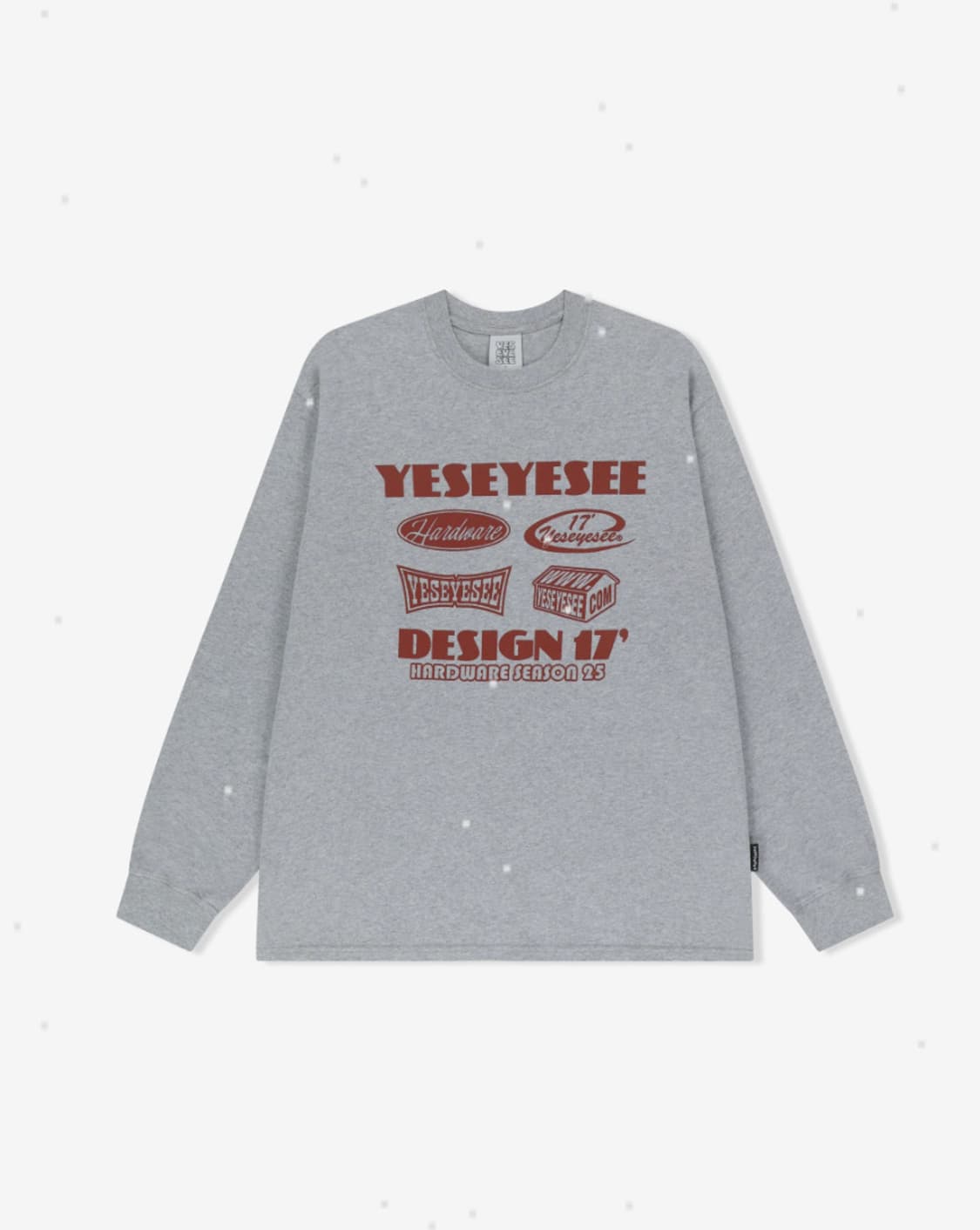 Y.E.S Hardware L/S Grey 상품이미지1